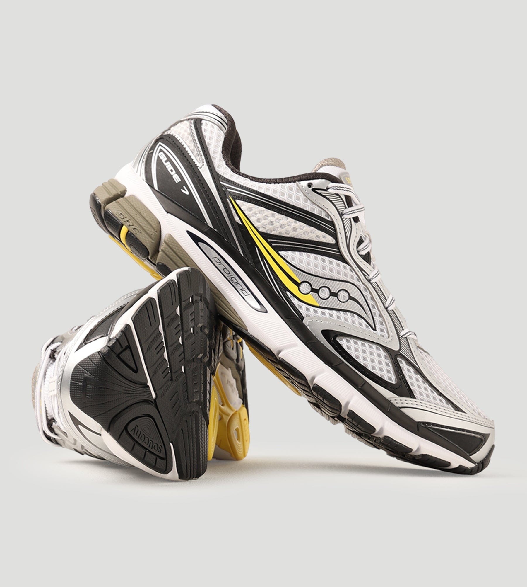 Saucony Progrid Guide 7 White Silver
