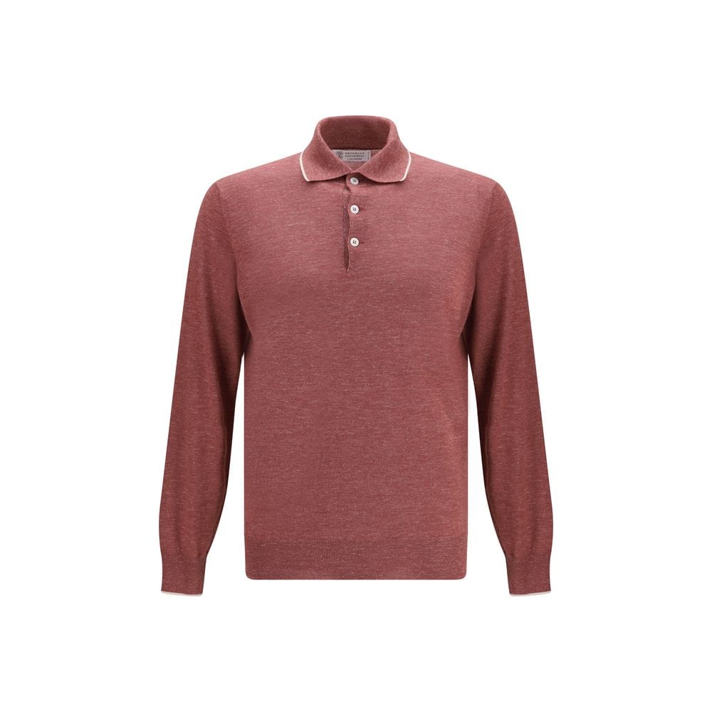 Brunello Cucinelli Cashmere Polo Men's Shirt