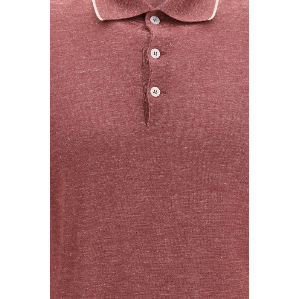Brunello Cucinelli Cashmere Polo Men's Shirt