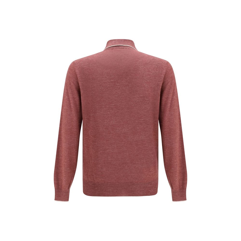 Brunello Cucinelli Cashmere Polo Men's Shirt