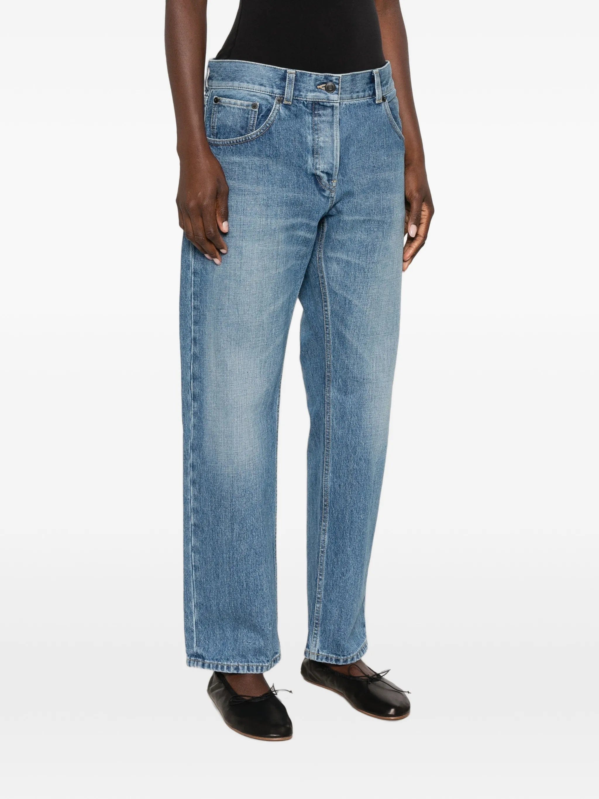The Row Fima straight - leg jeans