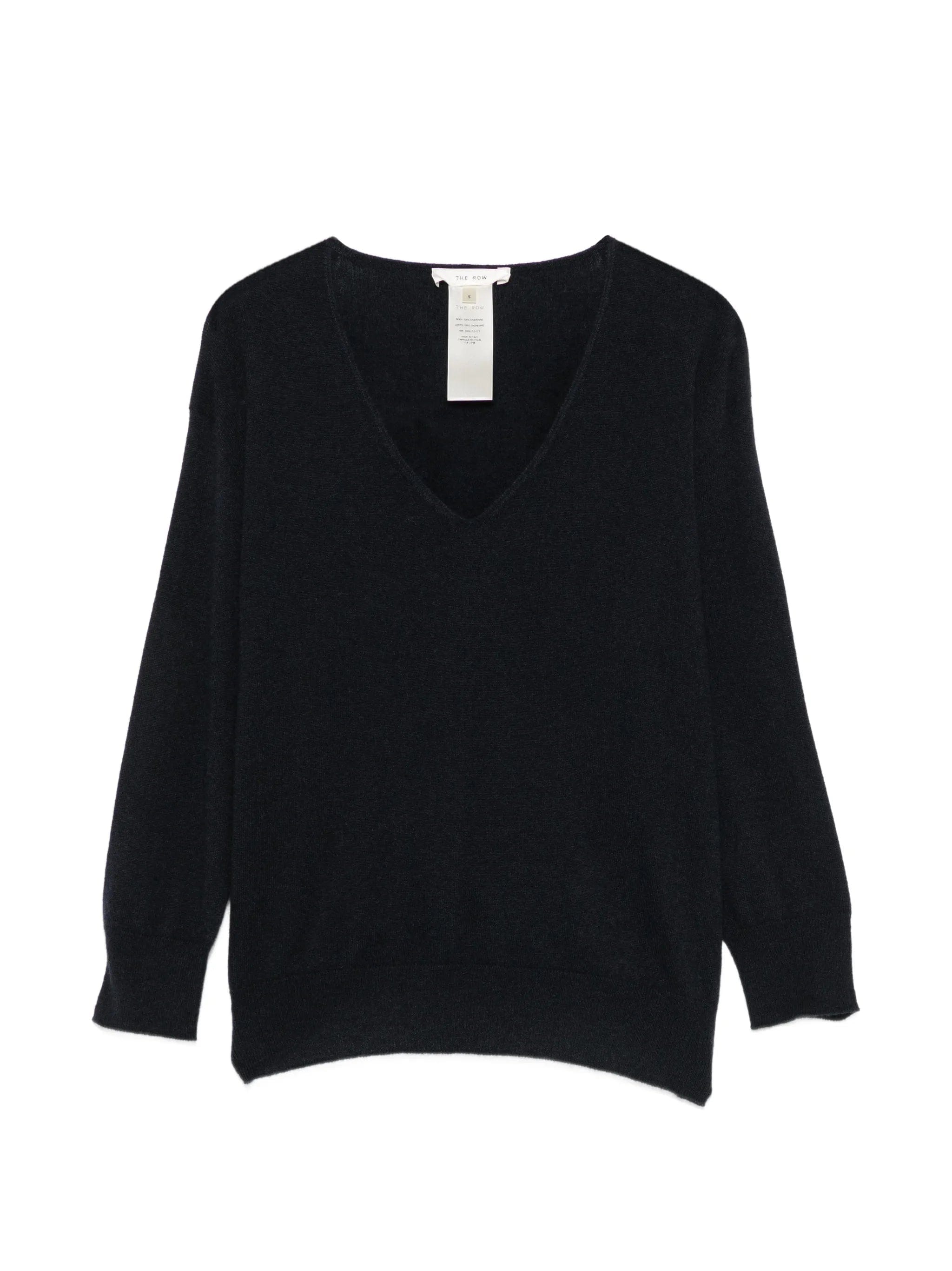 The Row Orchidea V - neck sweater
