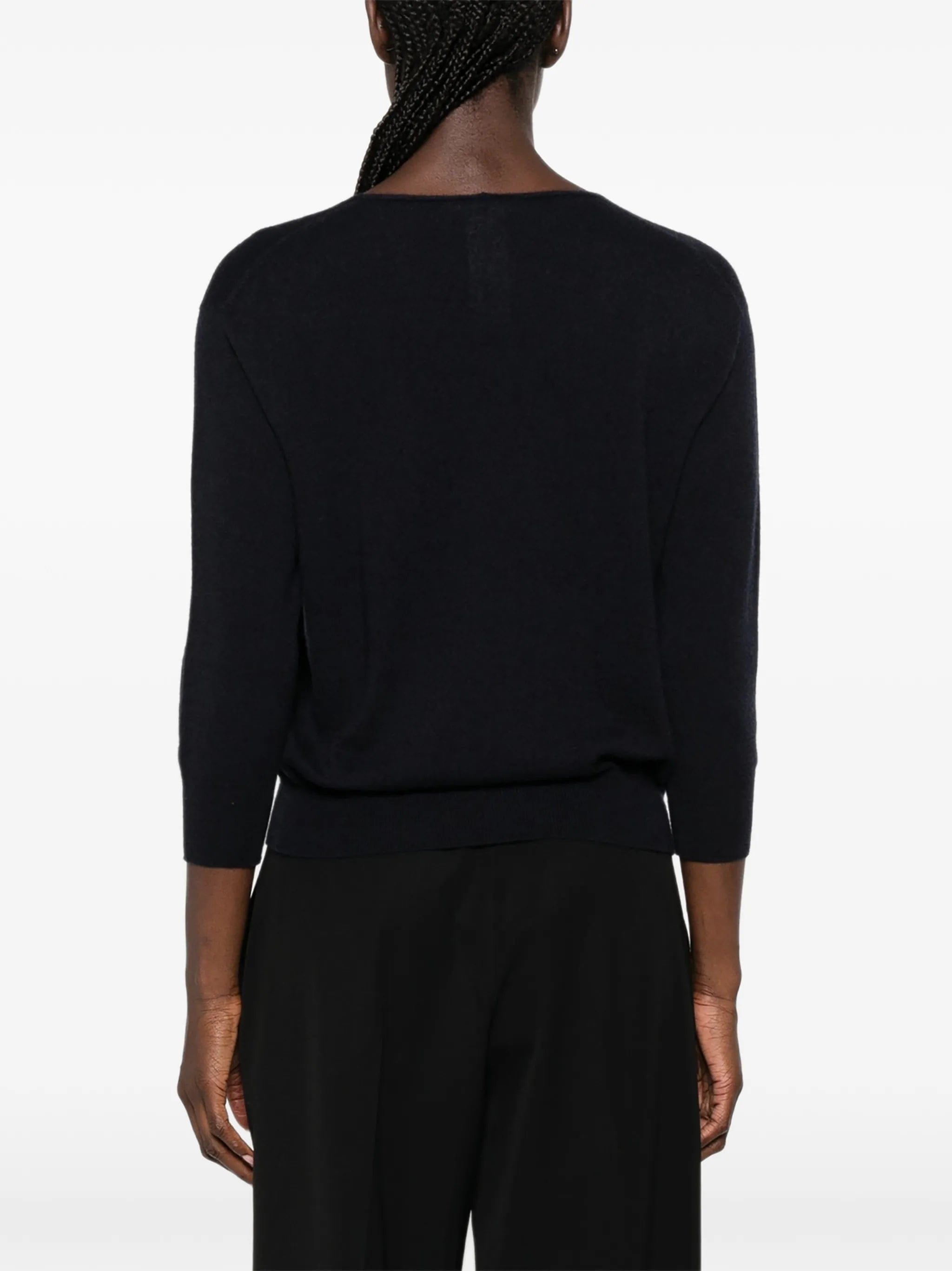 The Row Orchidea V - neck sweater