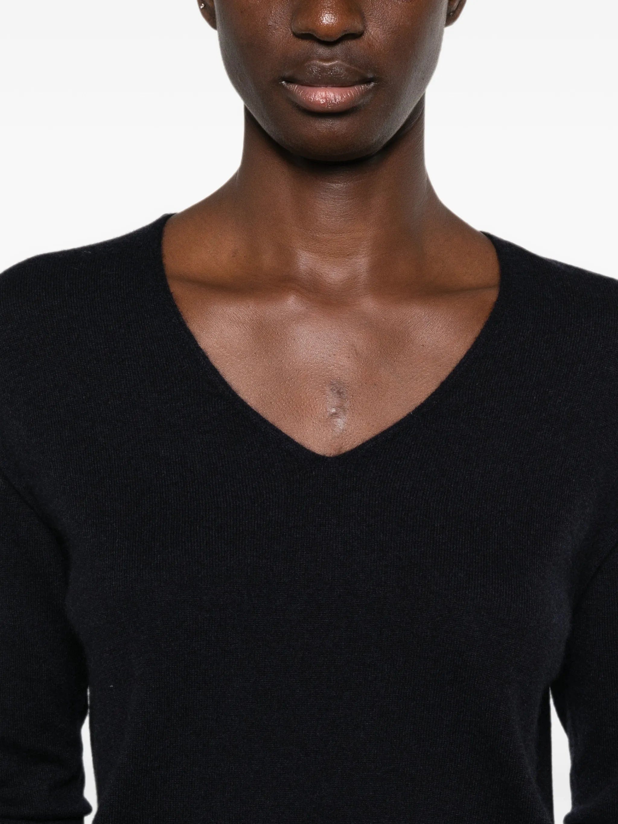 The Row Orchidea V - neck sweater