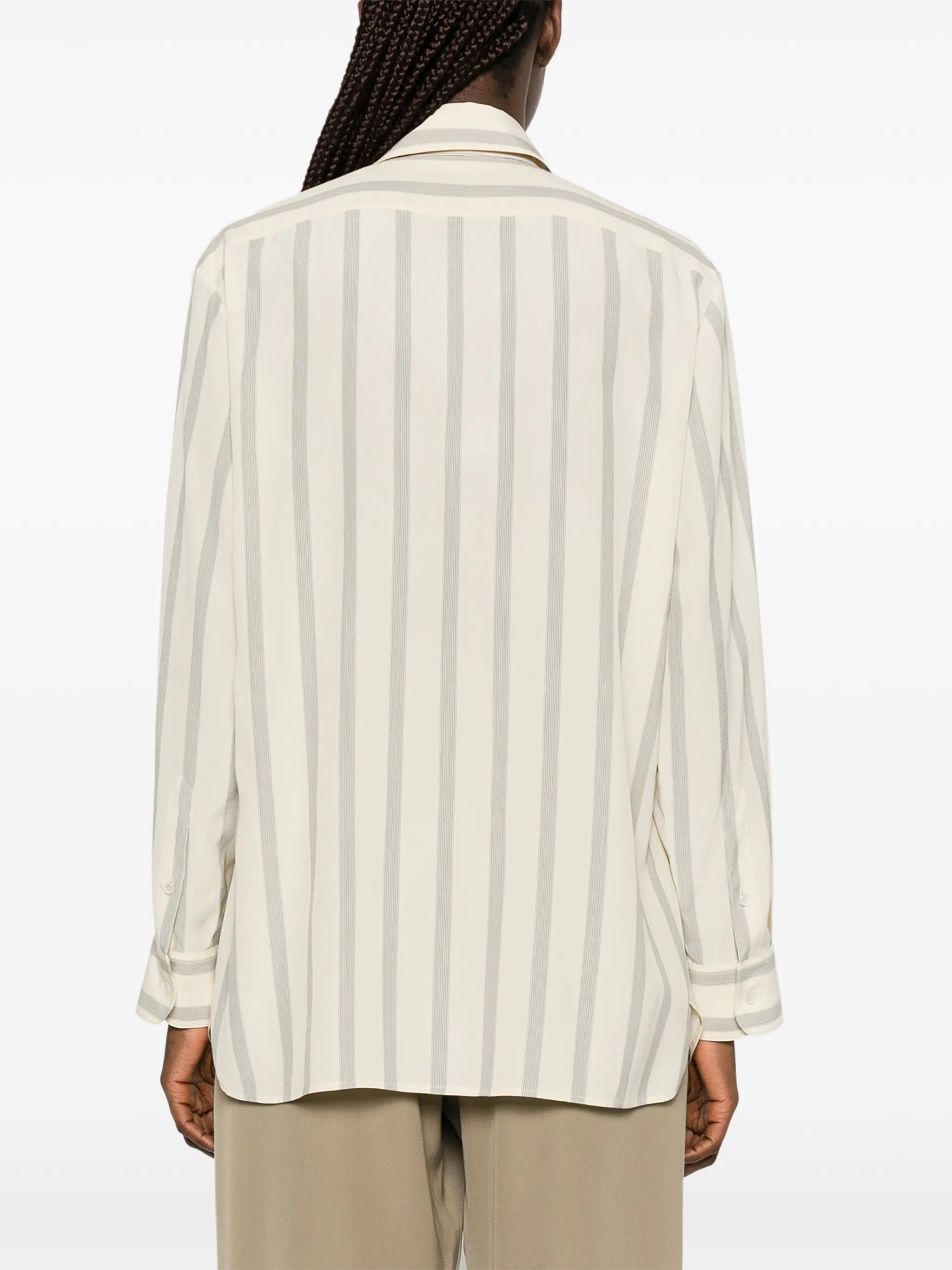The Row Sisilia striped shirt