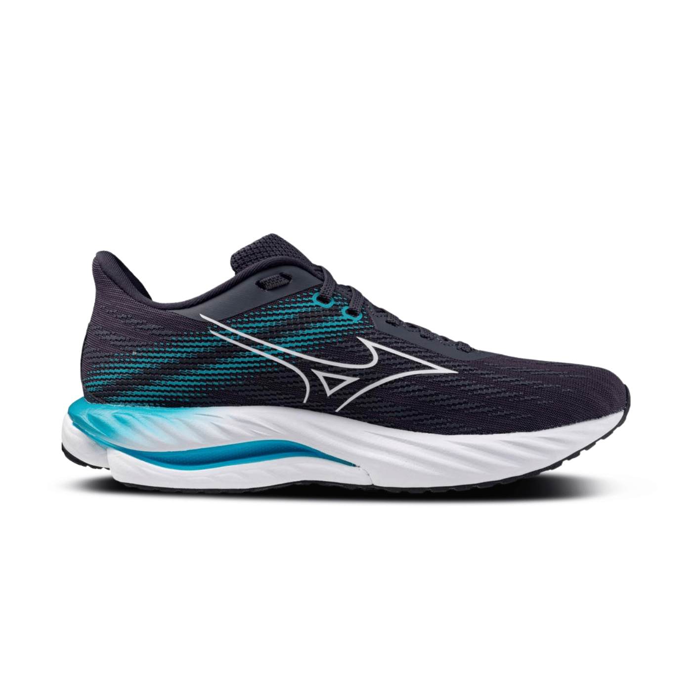 Mizuno Wave Inspire 21 Wide 2E Running Shoe Odyssey Grey - White