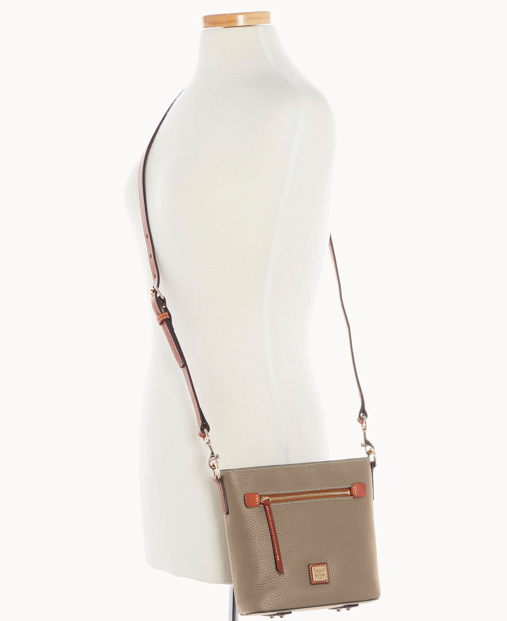 Dooney & Bourke Pebble Grain Small Zip Crossbody