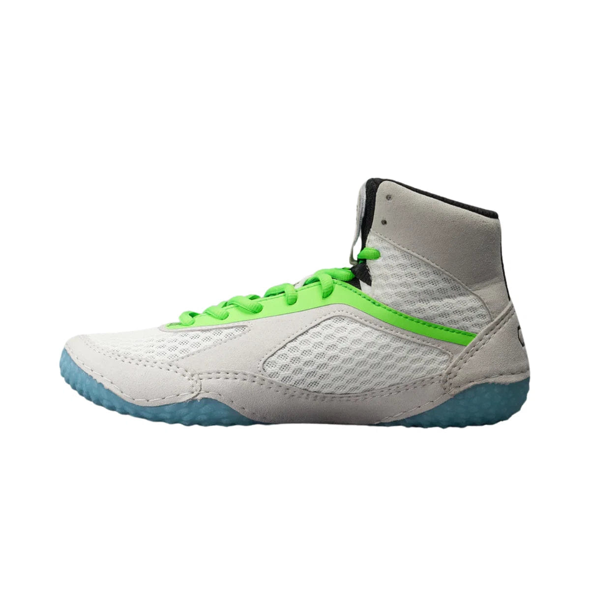 WHITE* Rudis Alpha 2.0 Sneaker Mens White Mid Top Athletic Wrestling Shoes LIQ1183