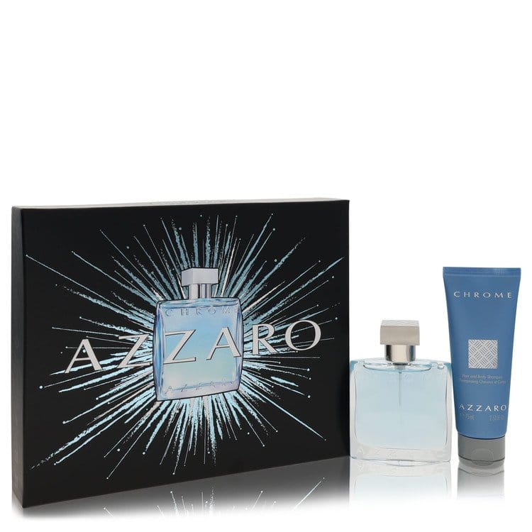 Azzaro Chrome Cologne By Azzaro Gift Set