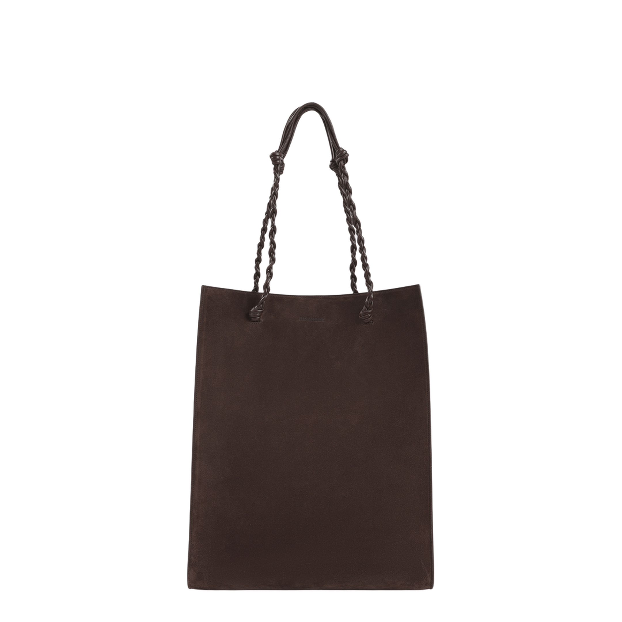 Jil Sander The Marino Calf Leather Tote - Midnight Brown