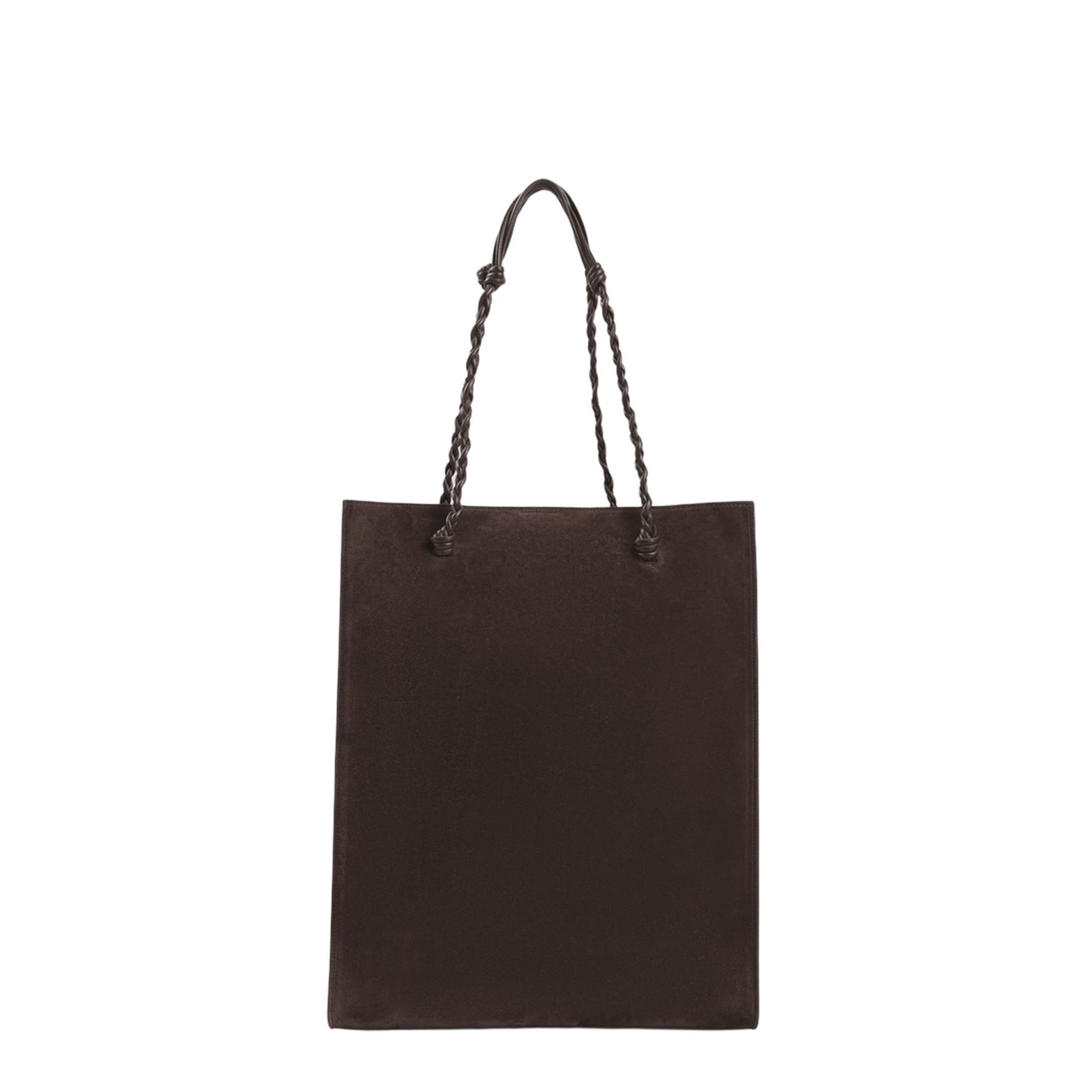 Jil Sander The Marino Calf Leather Tote - Midnight Brown