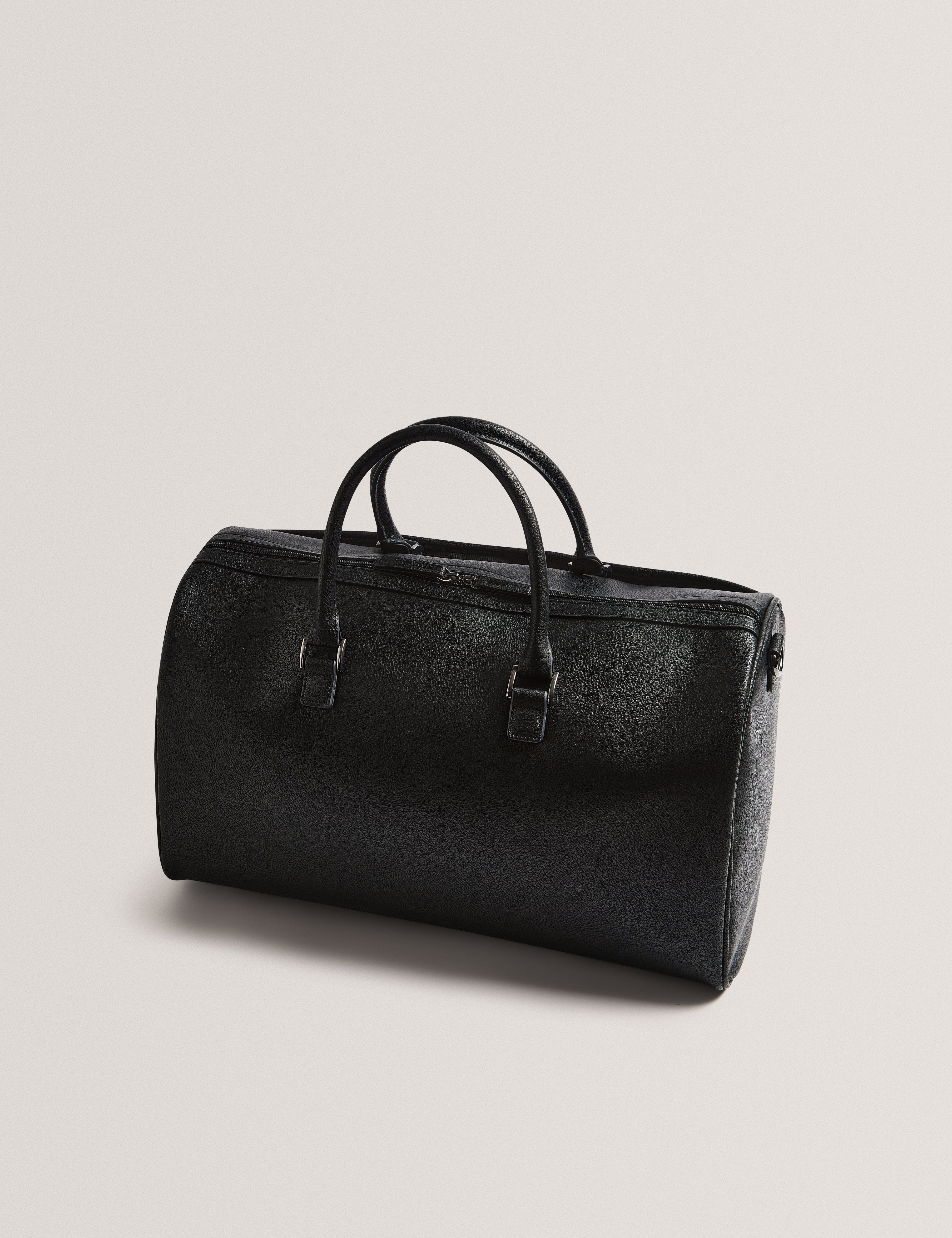 Ted Baker Kelvin Stripe Pu Holdall Black