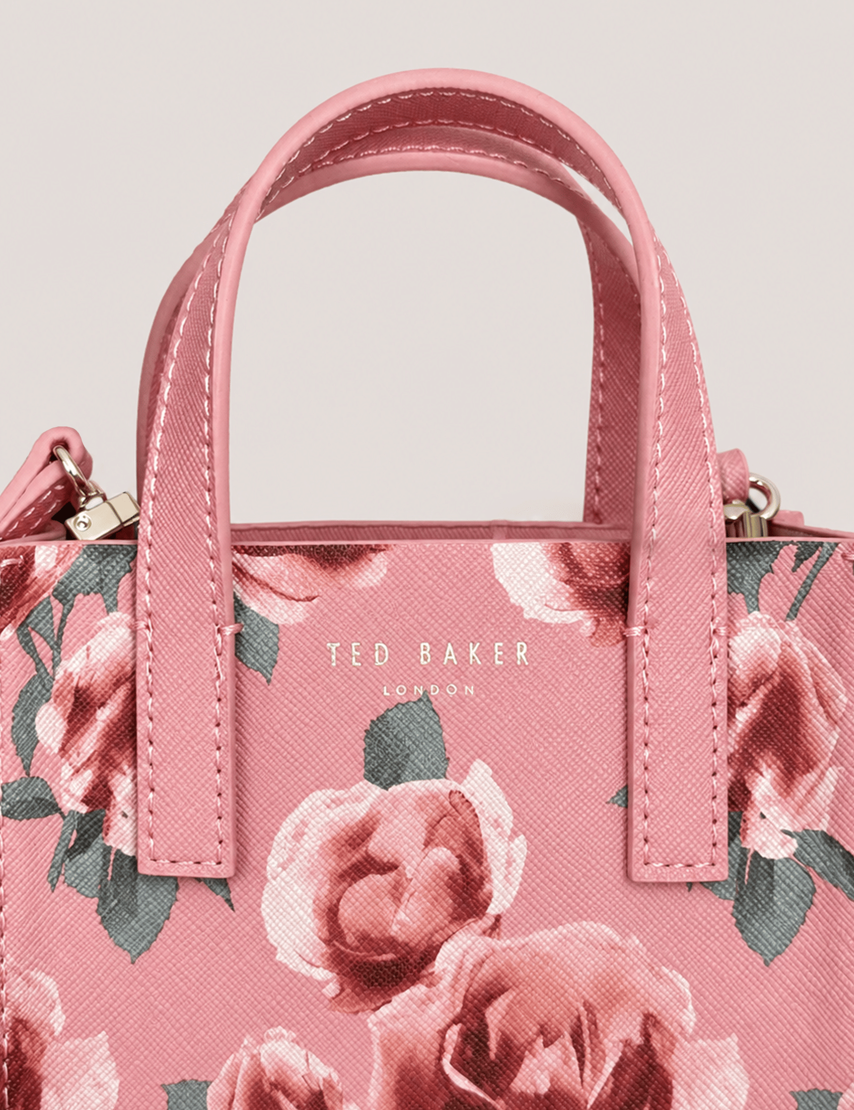 Ted Baker Garni Print Mini Icon Bag Pink