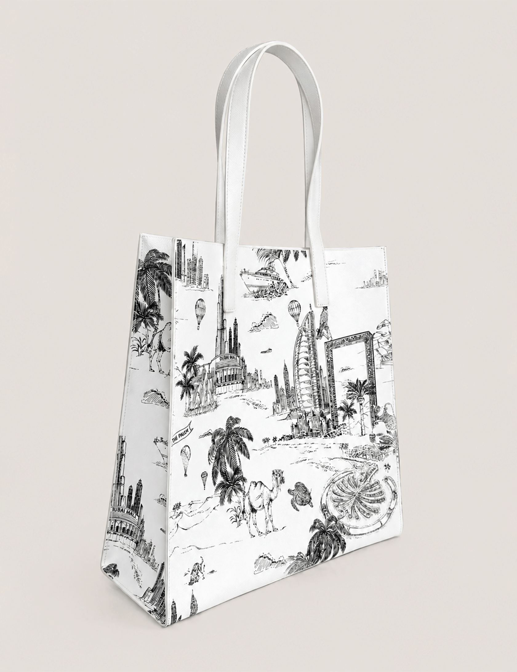 Ted Baker ZOILAAH Dubai Exclusive Large Icon Bag Ivory