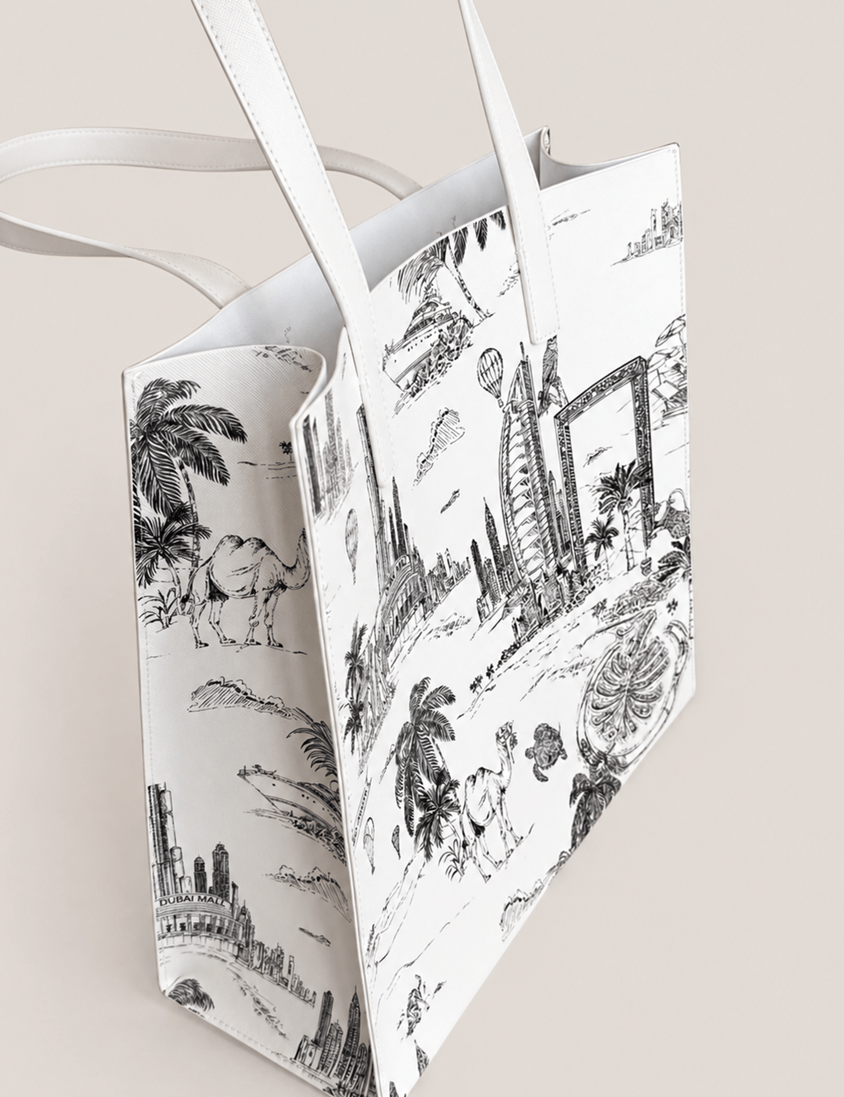 Ted Baker ZOILAAH Dubai Exclusive Large Icon Bag Ivory