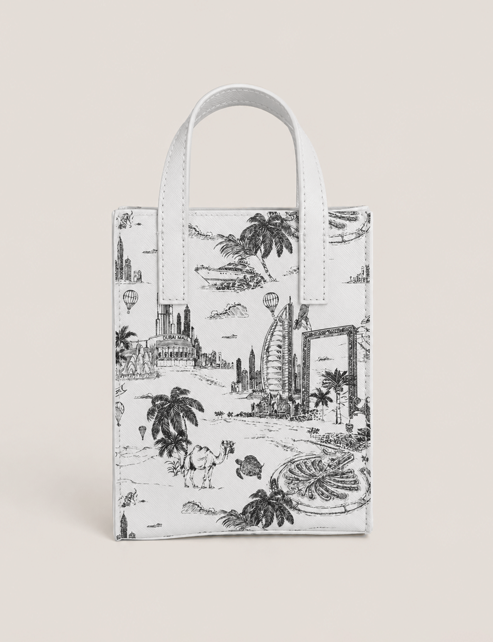 Ted Baker MAYLAH Dubai Exclusive Mini Icon Bag Ivory