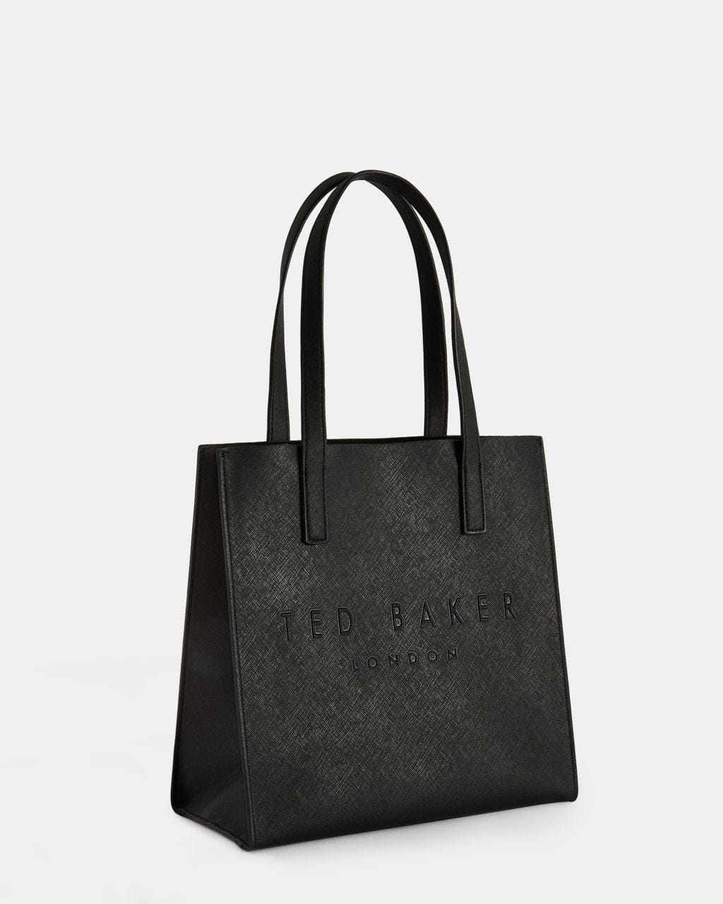 Ted Baker Seacon Small Crosshatch Icon Bag Black