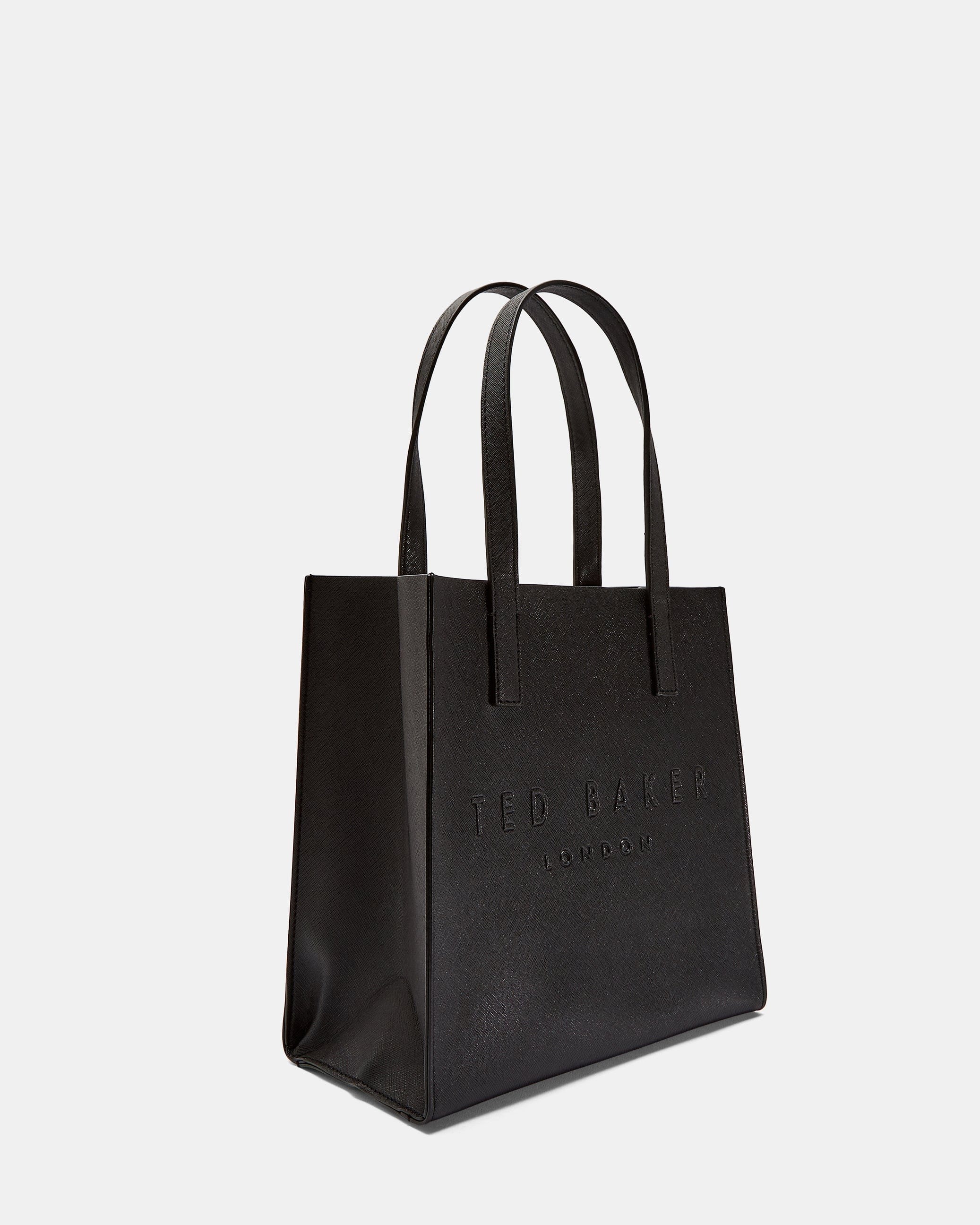 Ted Baker Seacon Small Crosshatch Icon Bag Black