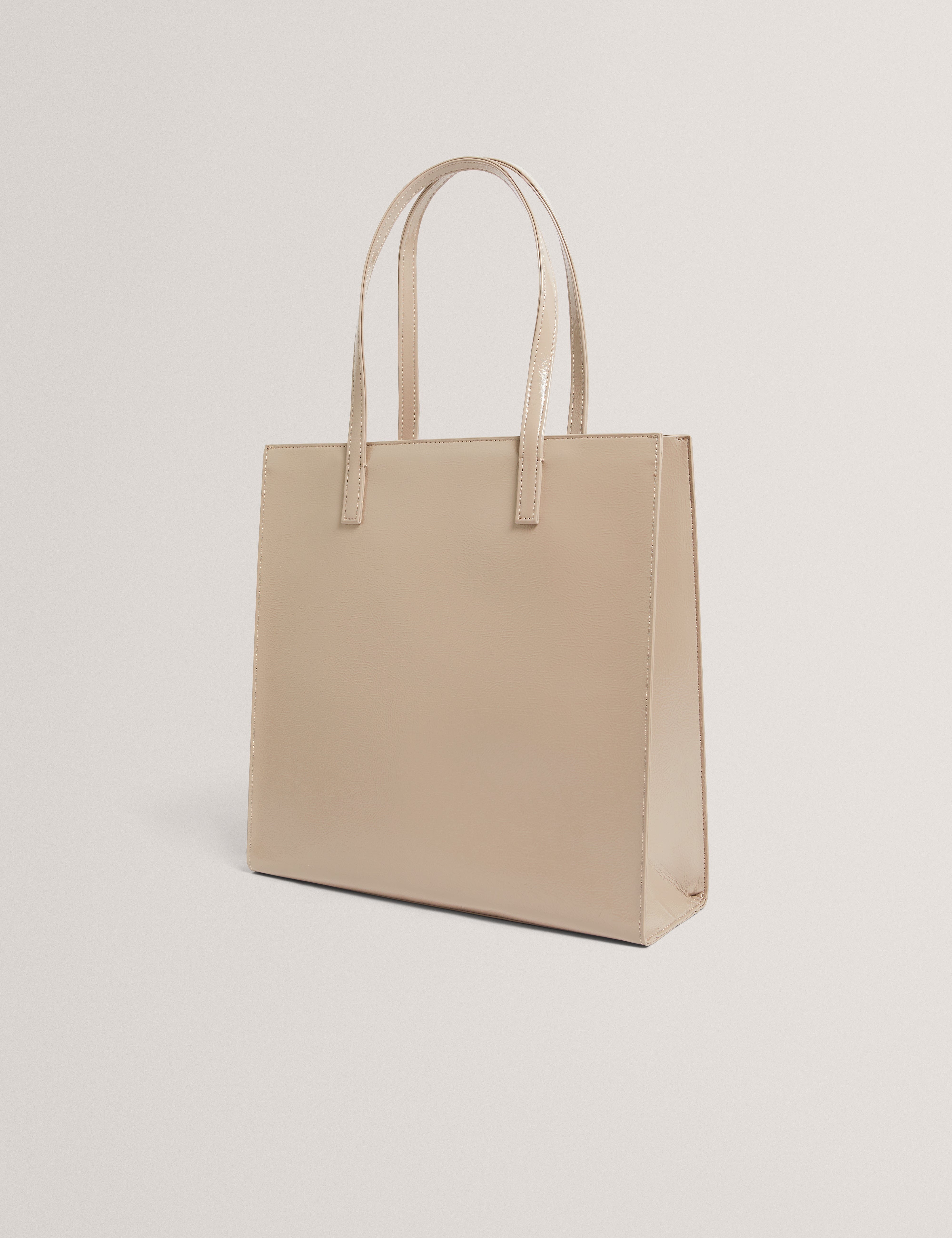 Ted Baker Crinkon Crinkle Large Icon Bag Stone