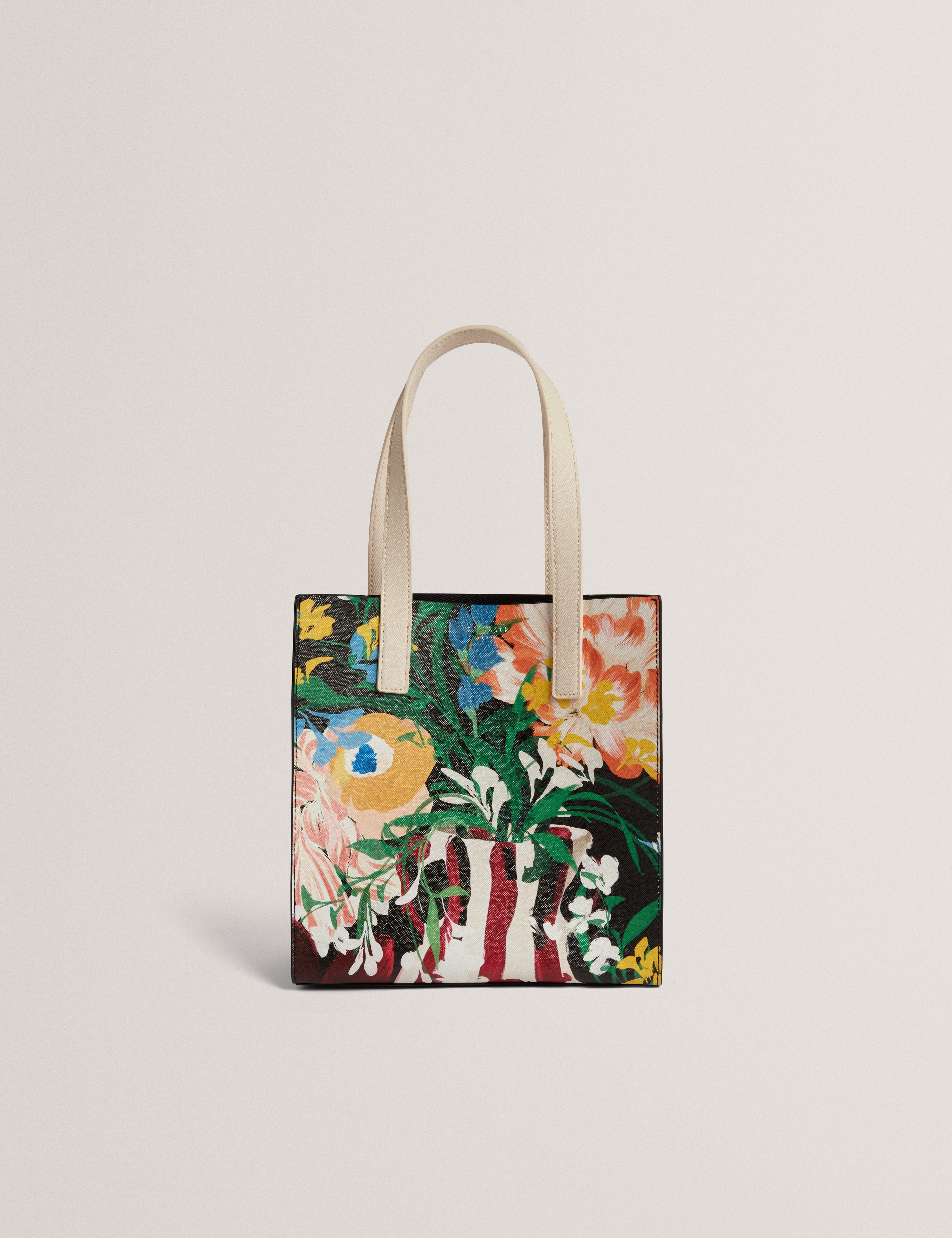 Ted Baker Bouconi Floral Bouquet Printed Small Icon Bag Multicol