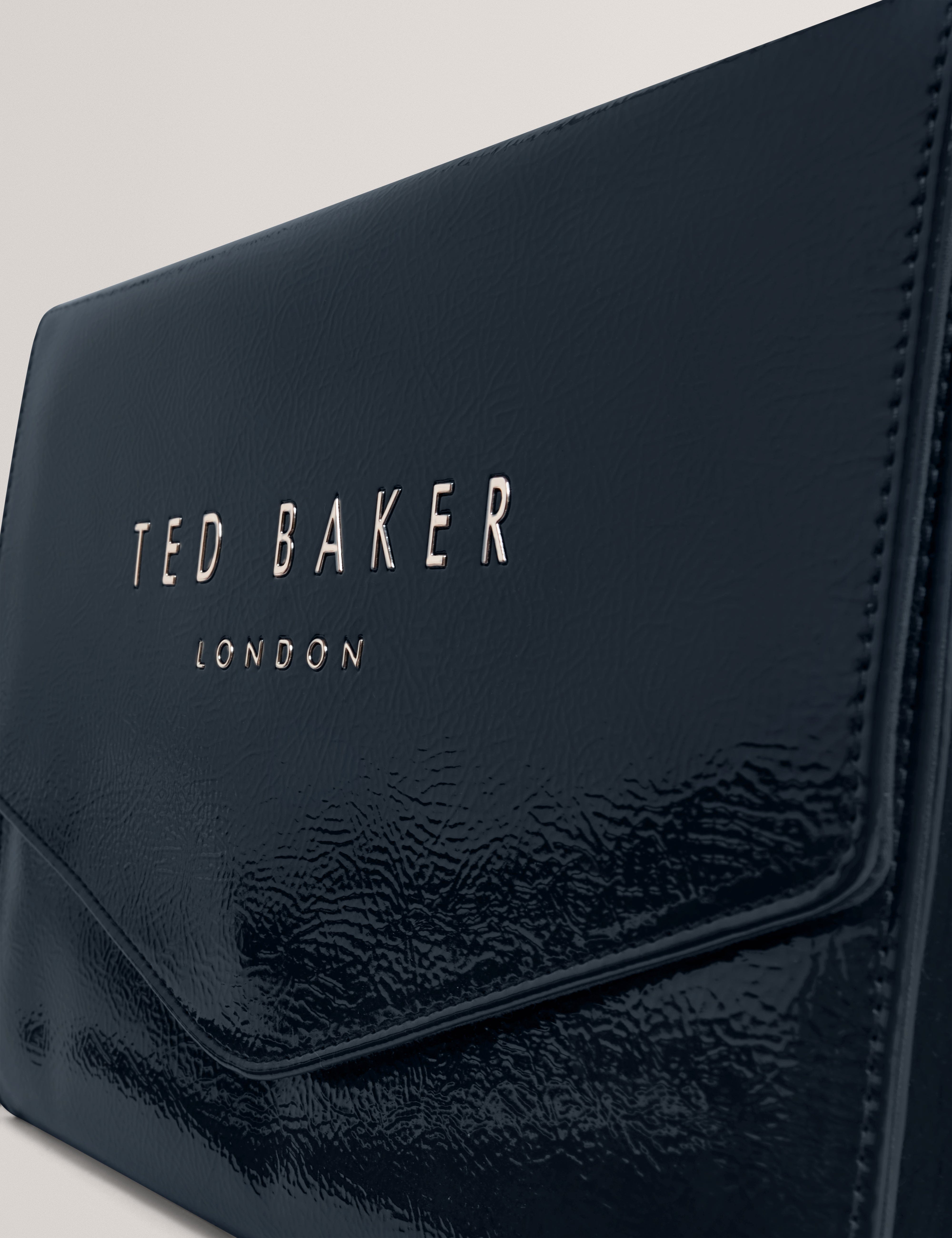 Ted Baker Caelyn Crinkle Icon Pouch Navy