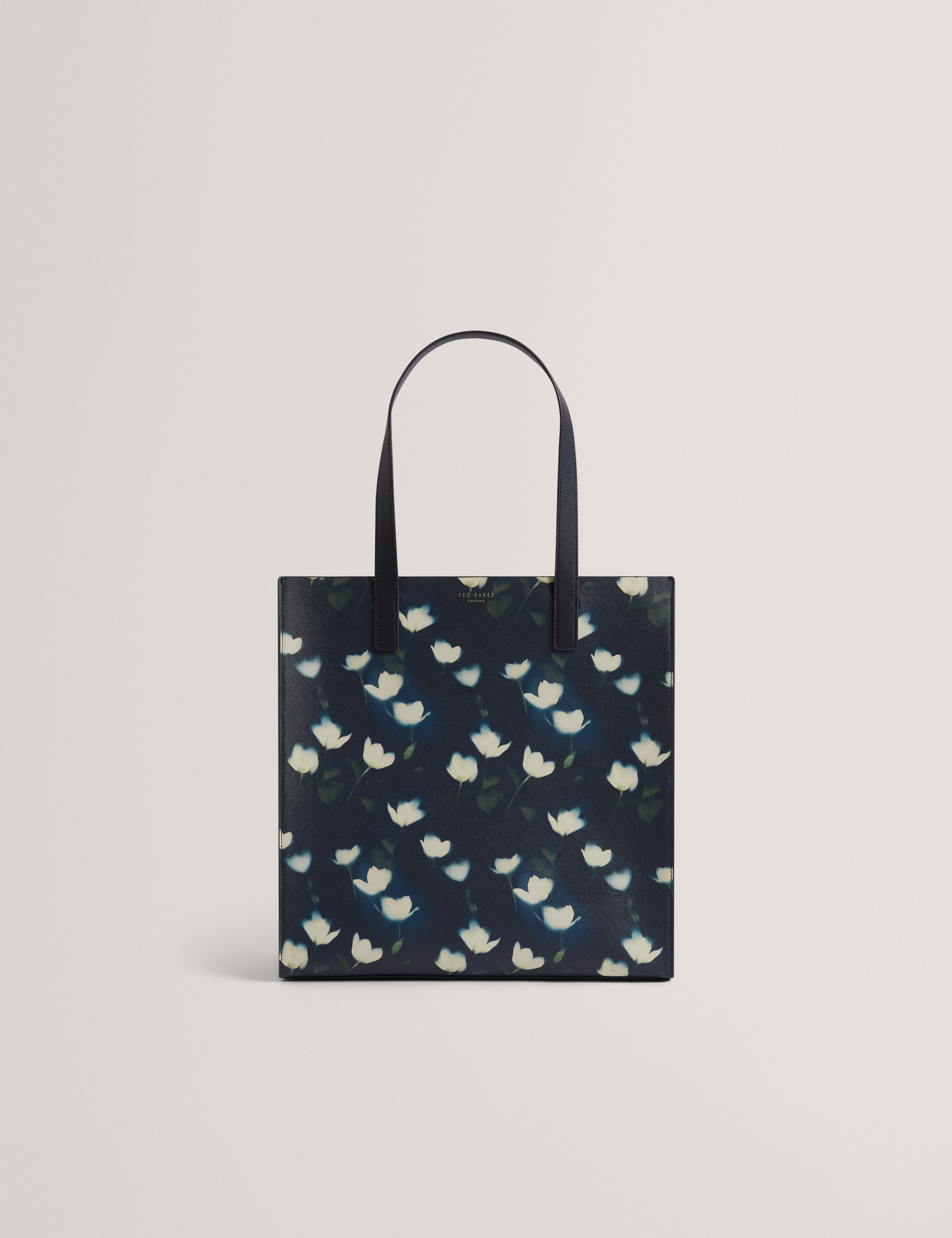 Ted Baker Tuulcon Large Tulip Printed Icon Bag Navy
