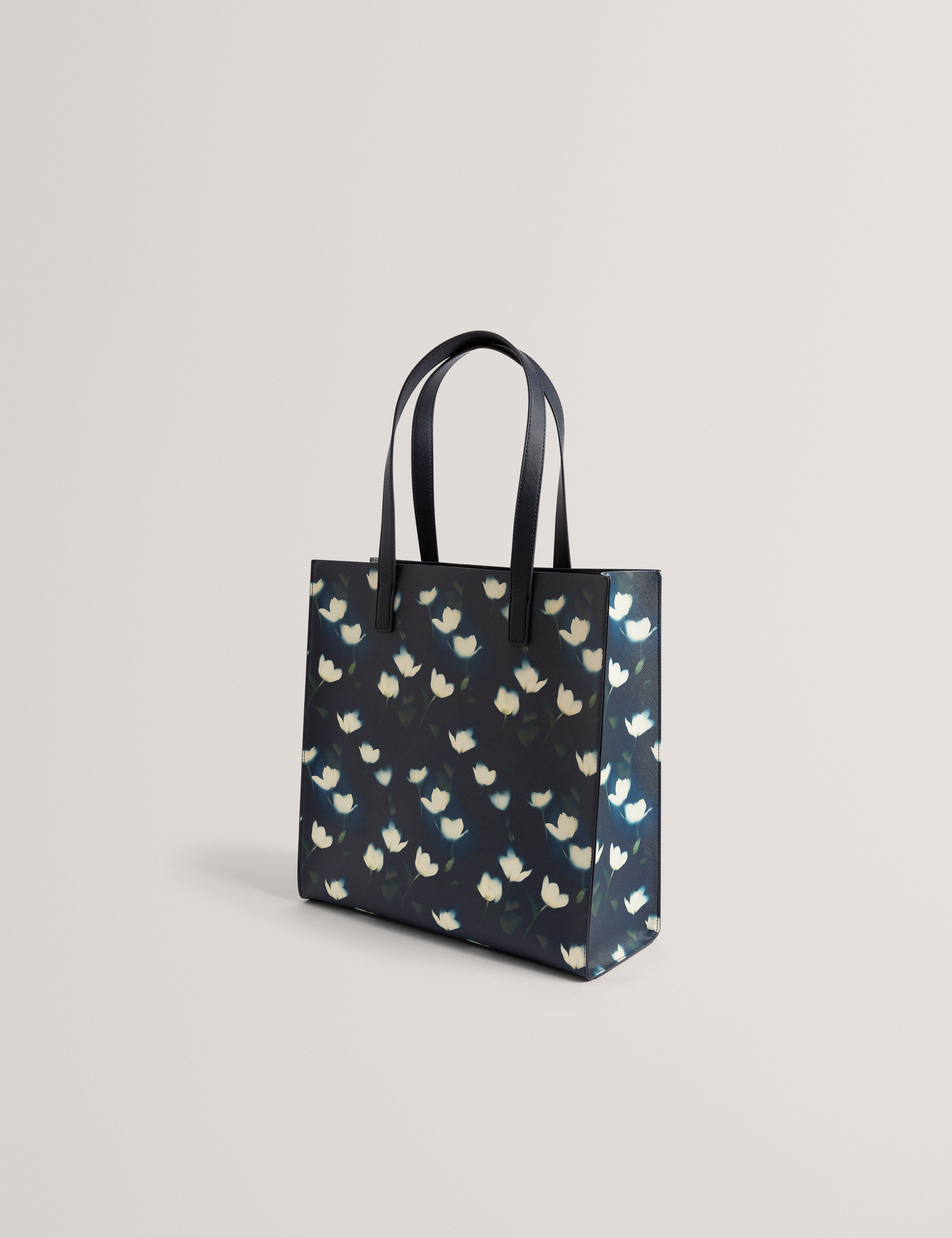 Ted Baker Tuulcon Large Tulip Printed Icon Bag Navy