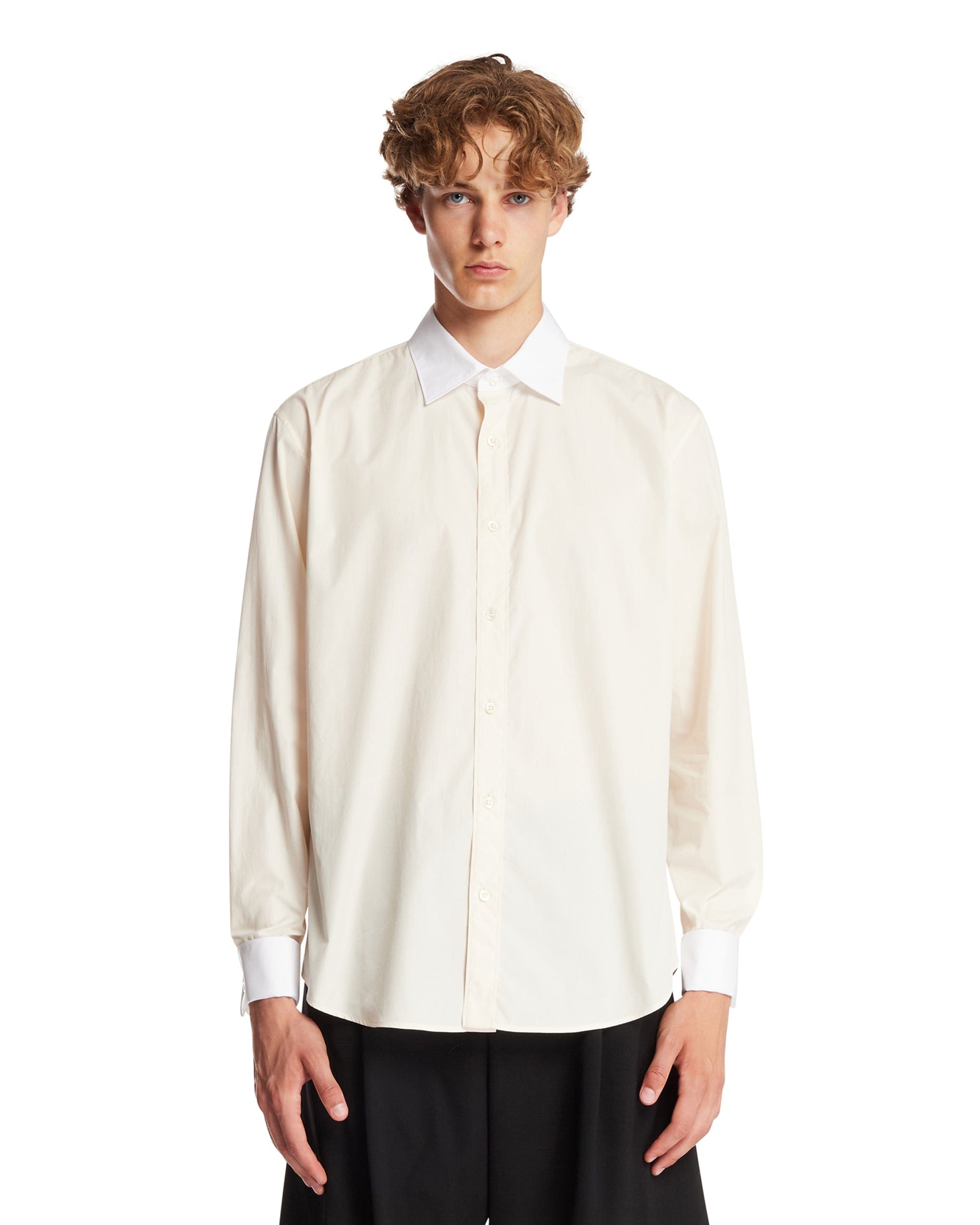 THE ROW Camicia In Cotone Beige