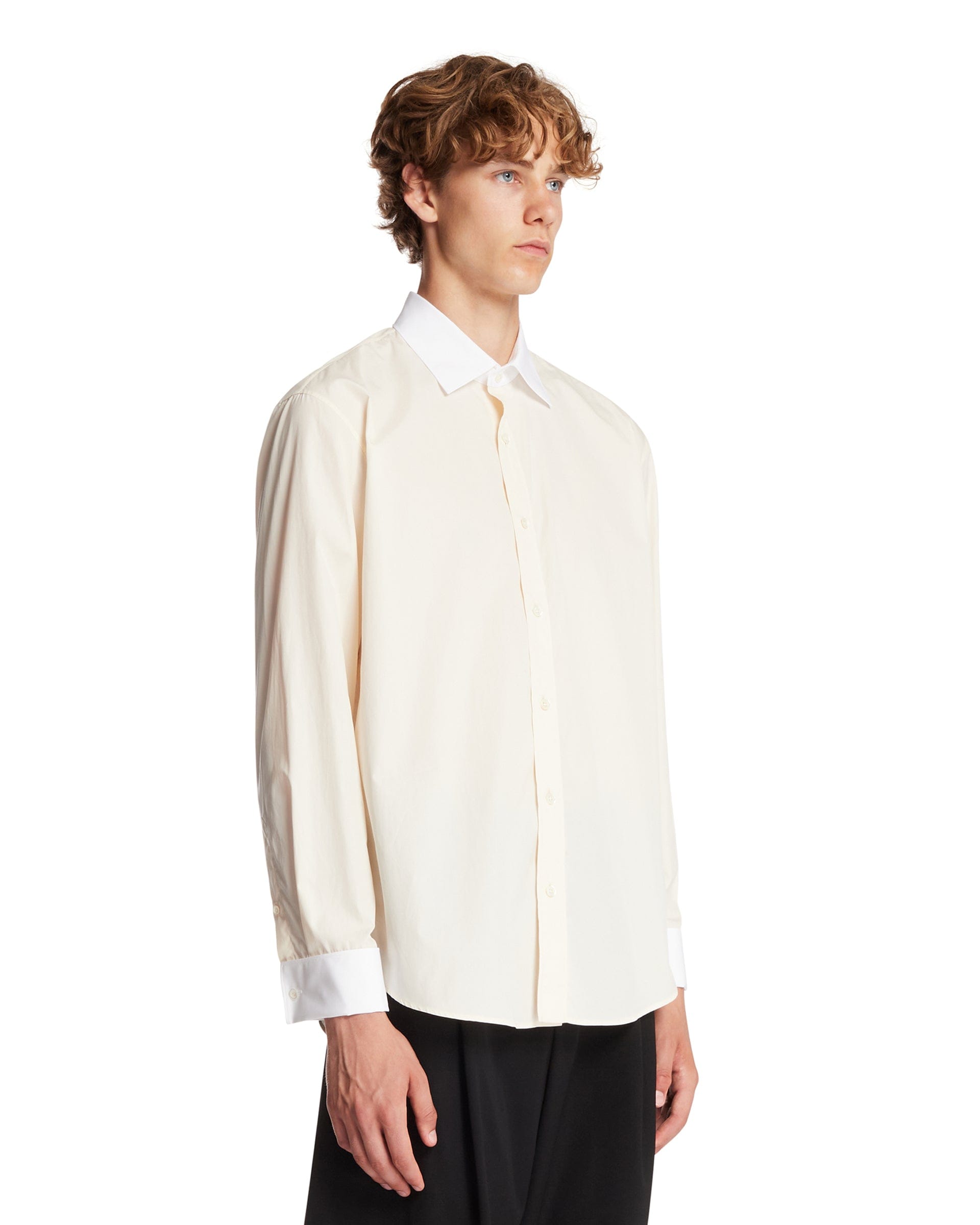THE ROW Camicia In Cotone Beige