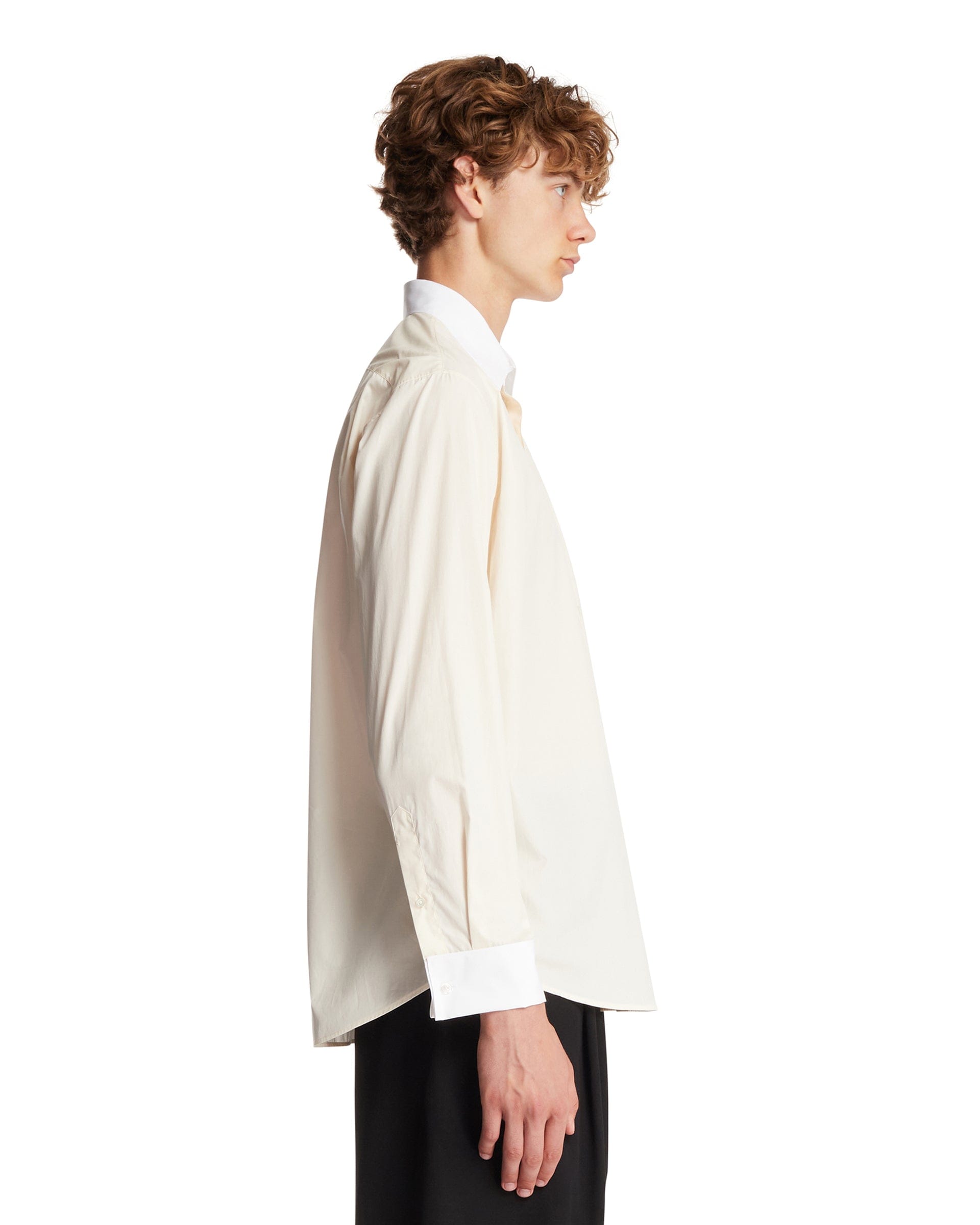 THE ROW Camicia In Cotone Beige