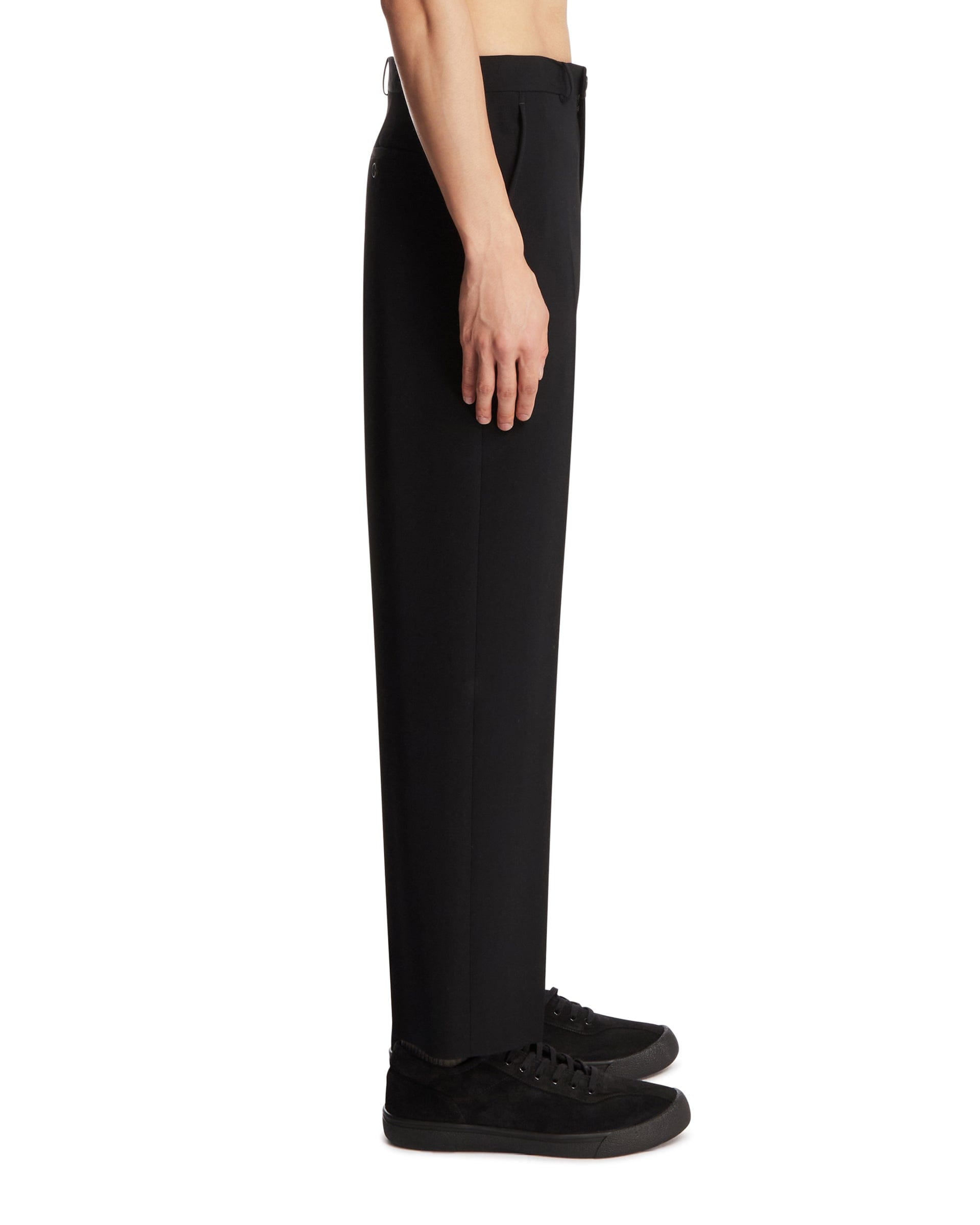 THE ROW Pantaloni In Lana Neri