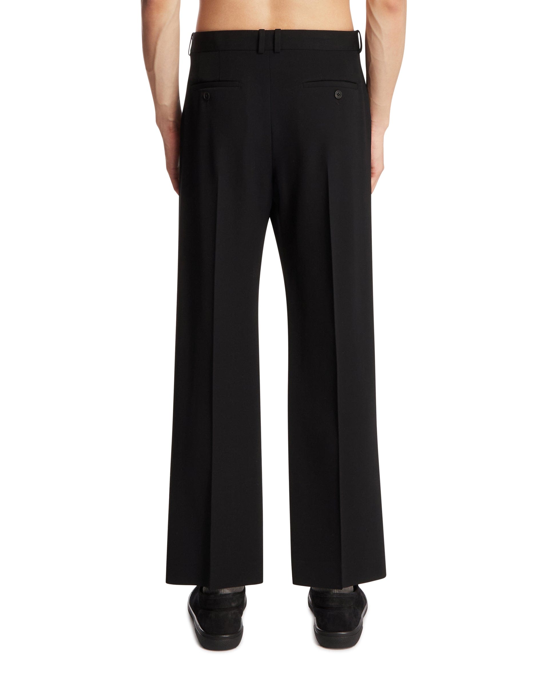 THE ROW Pantaloni In Lana Neri