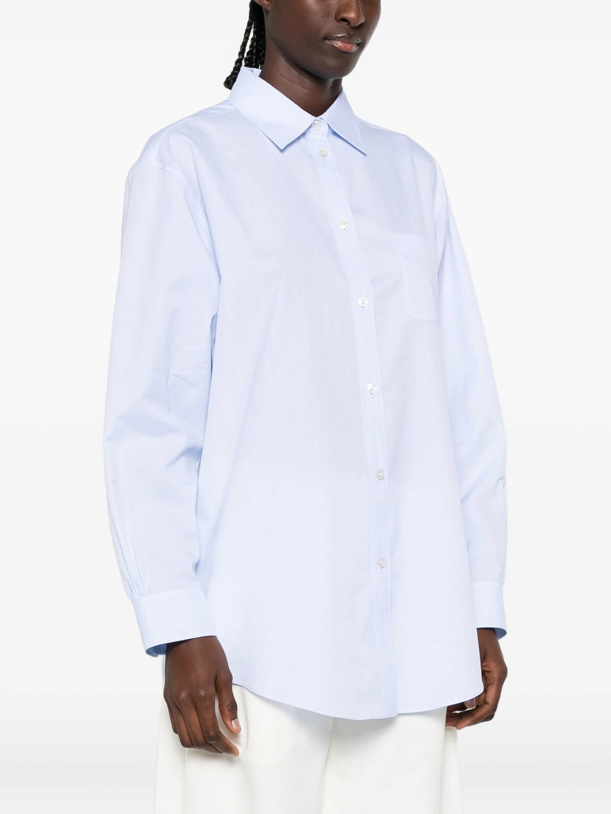 The Row Elva cotton shirt