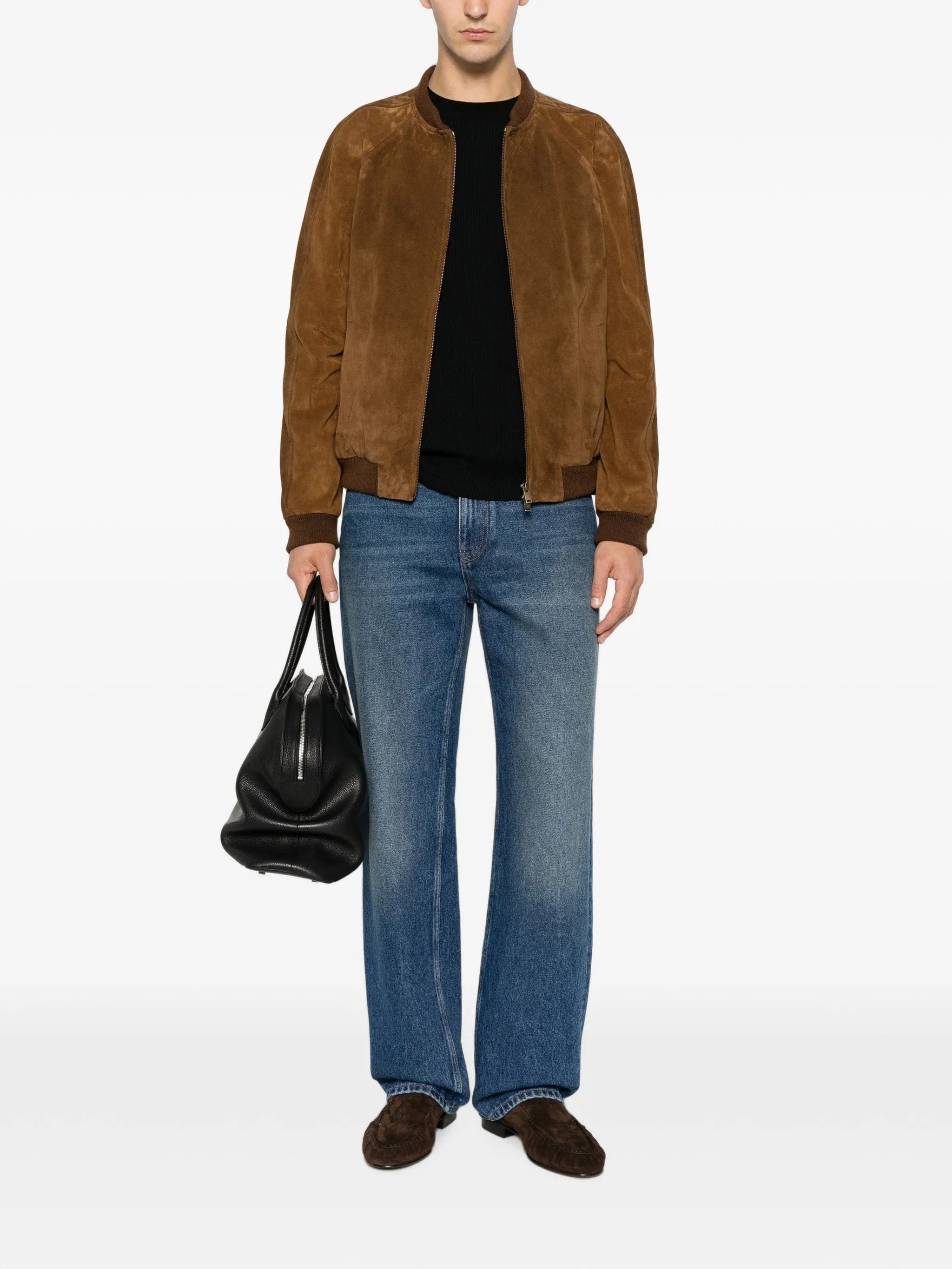 The Row Vanya straight - leg jeans