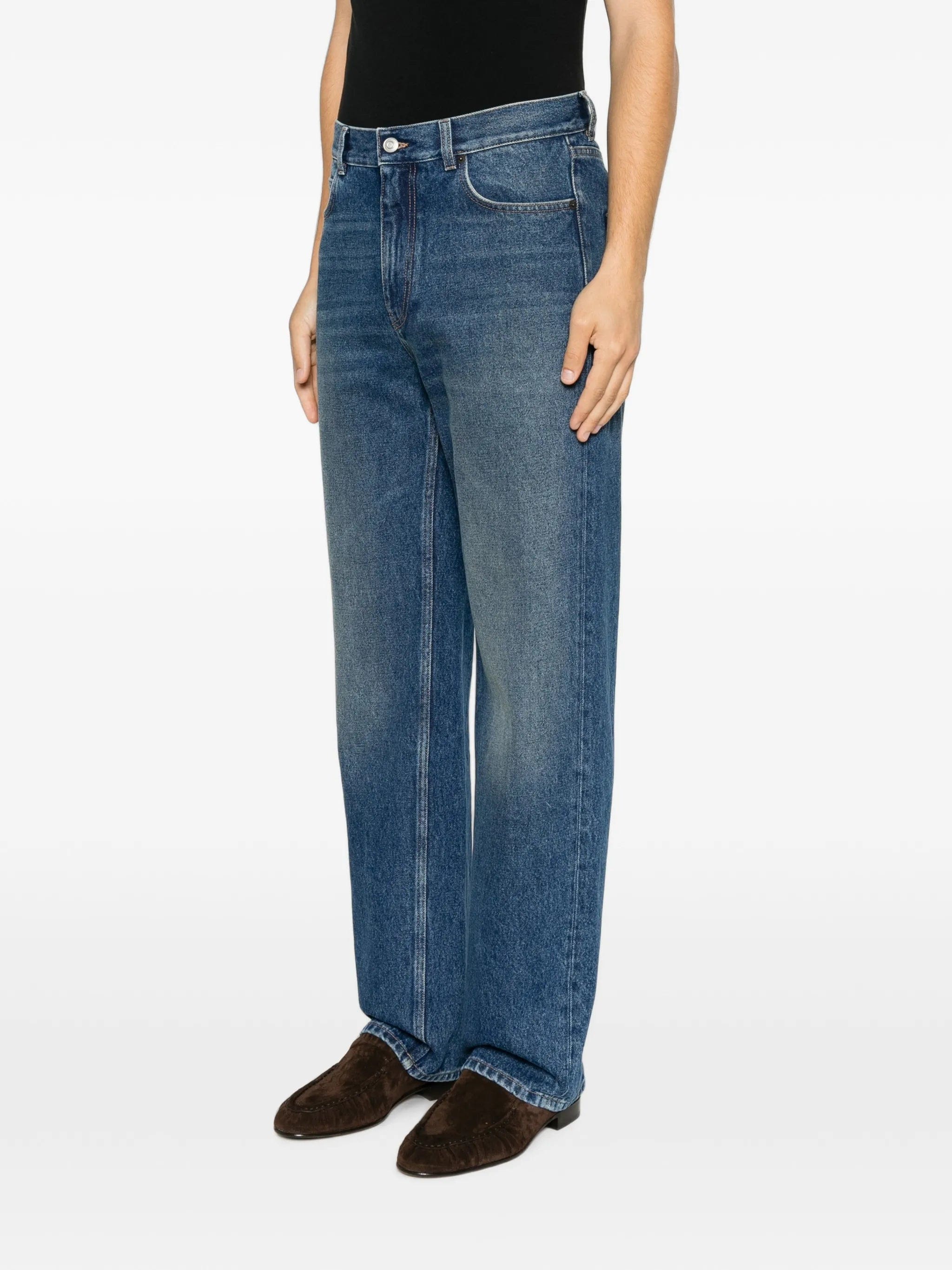 The Row Vanya straight - leg jeans