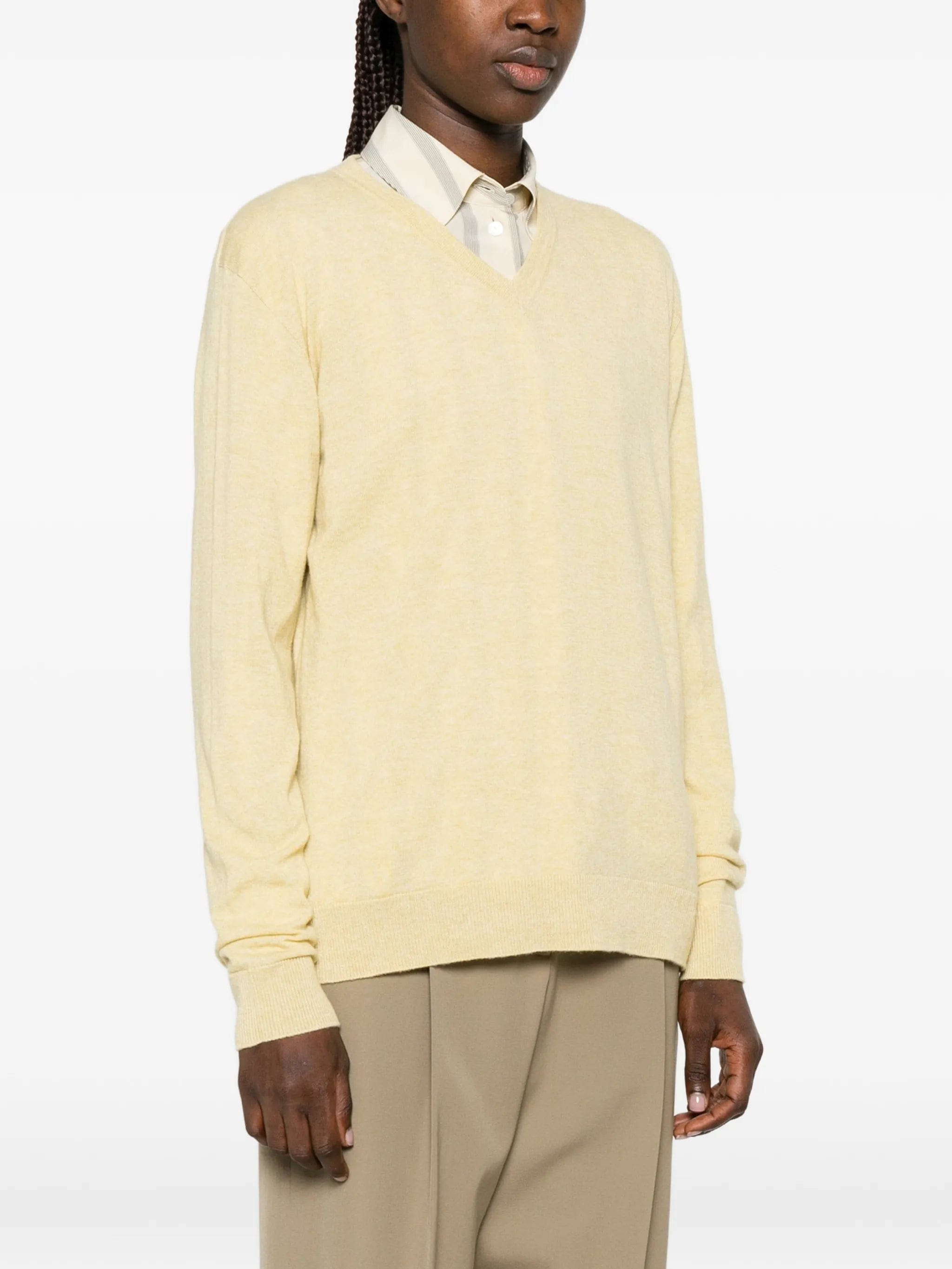 The Row Nian V - neck sweater