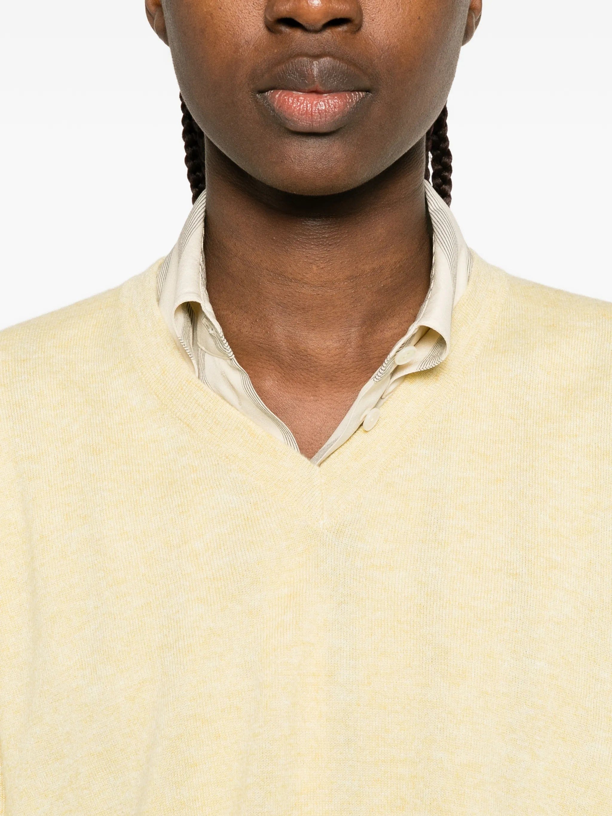 The Row Nian V - neck sweater
