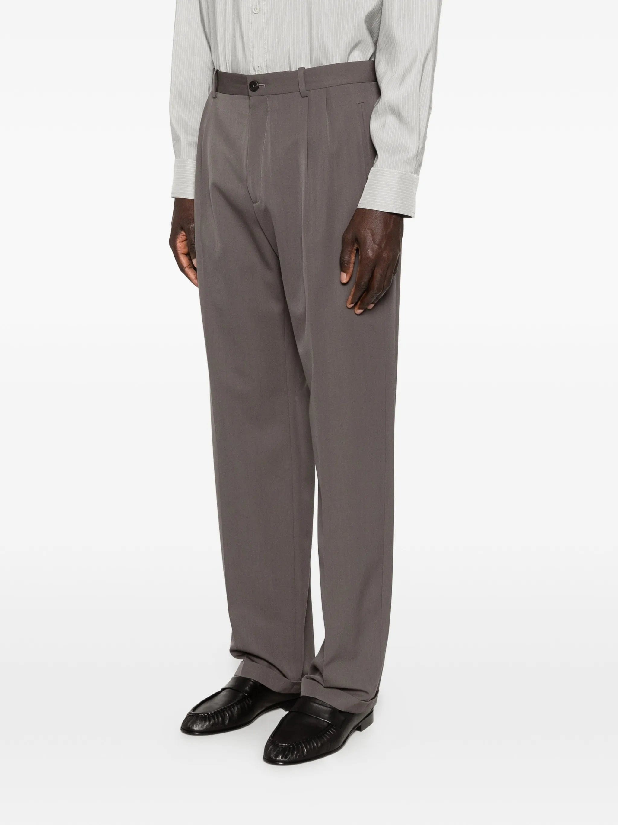 The Row Tosca pleated wool trousers