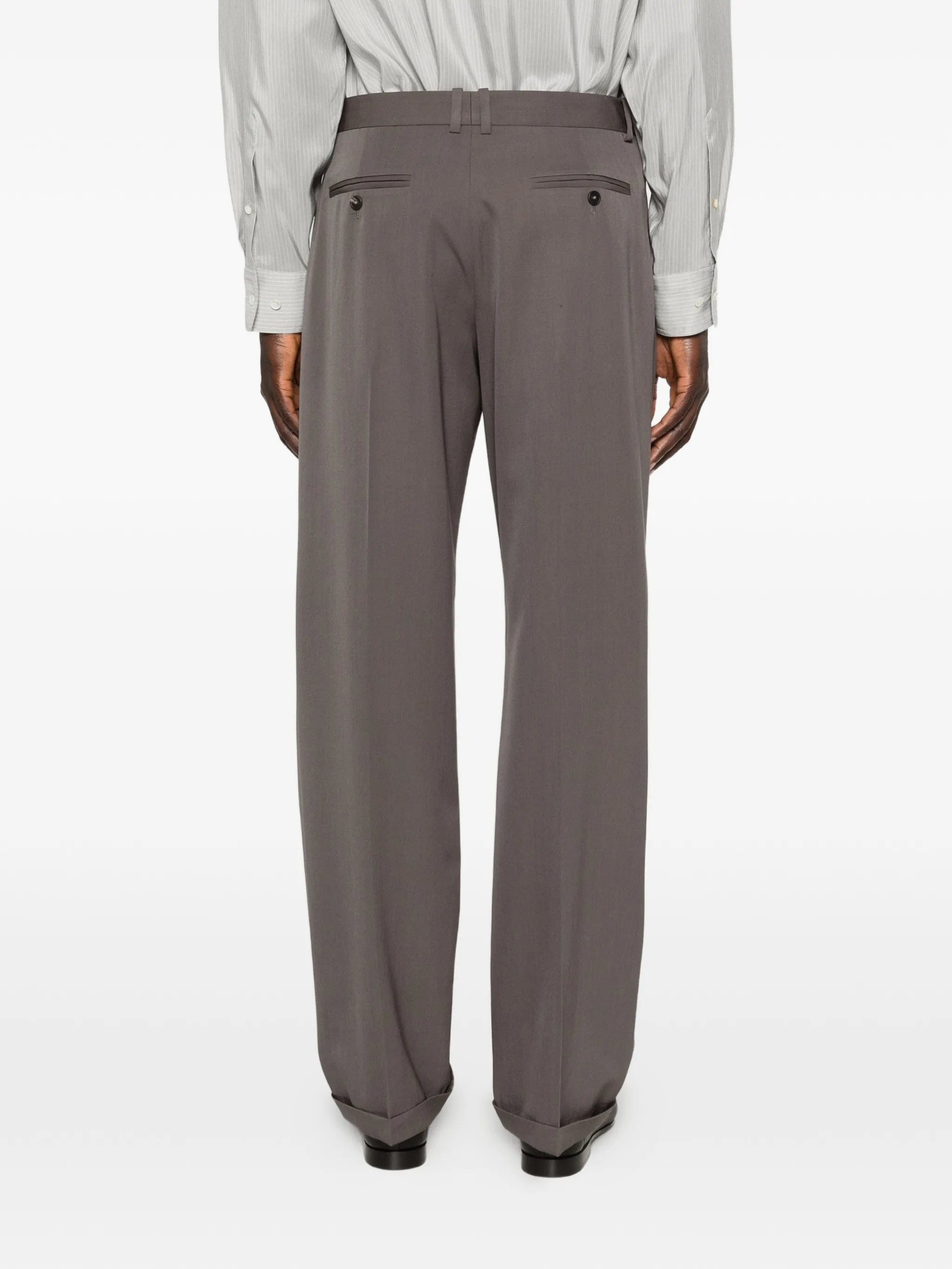 The Row Tosca pleated wool trousers