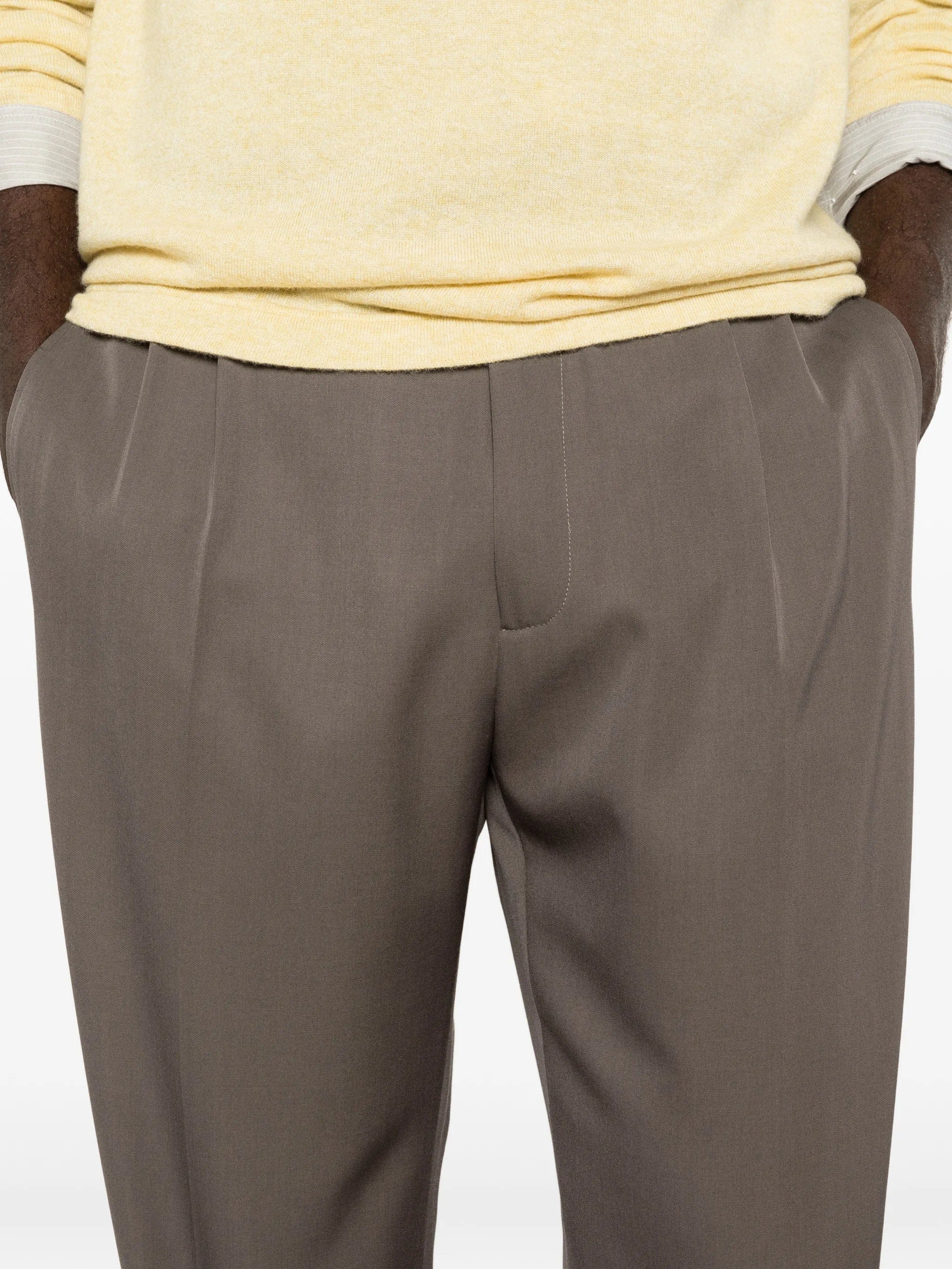 The Row Tosca pleated wool trousers
