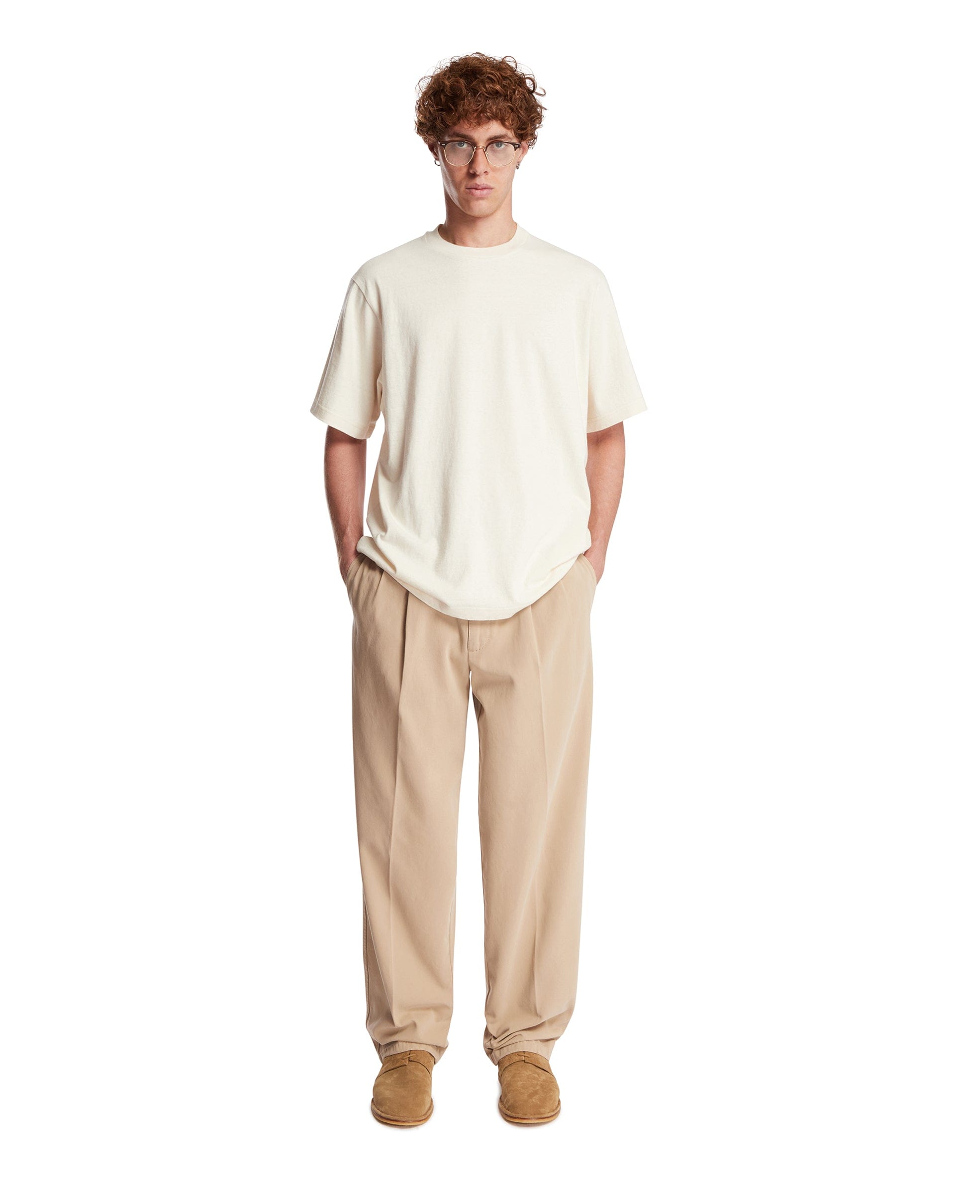 THE ROW Pantaloni Tomasino Beige