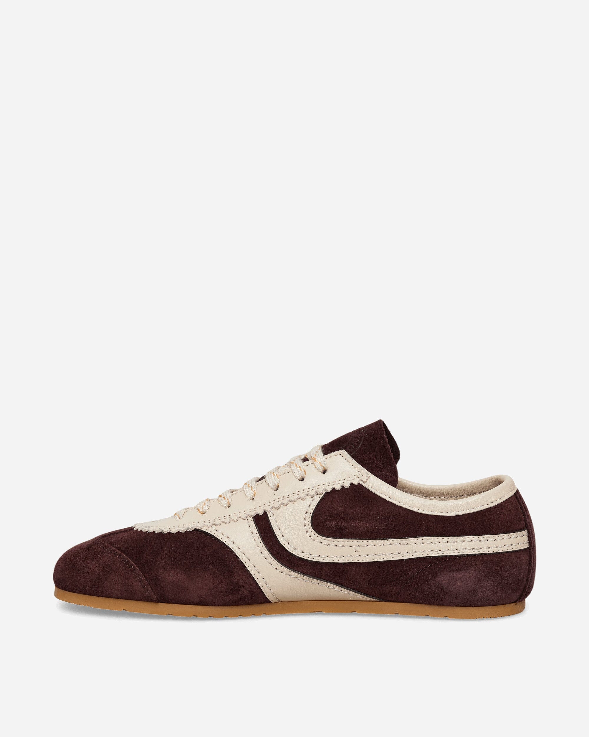 Dries Van Noten Suede Sneakers Dark Purple