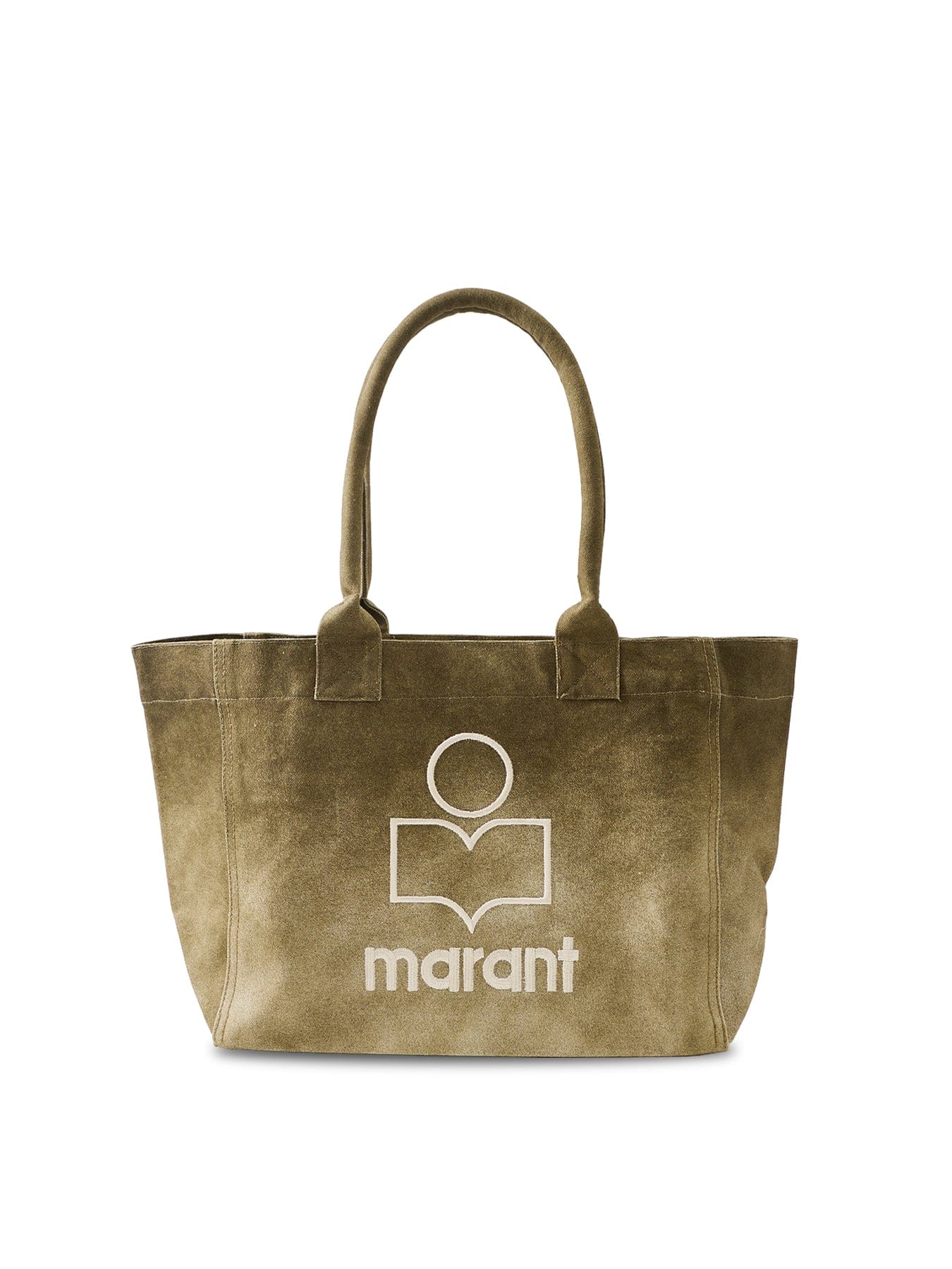 Isabel Marant Yenky Zipped Tote Bag Khaki