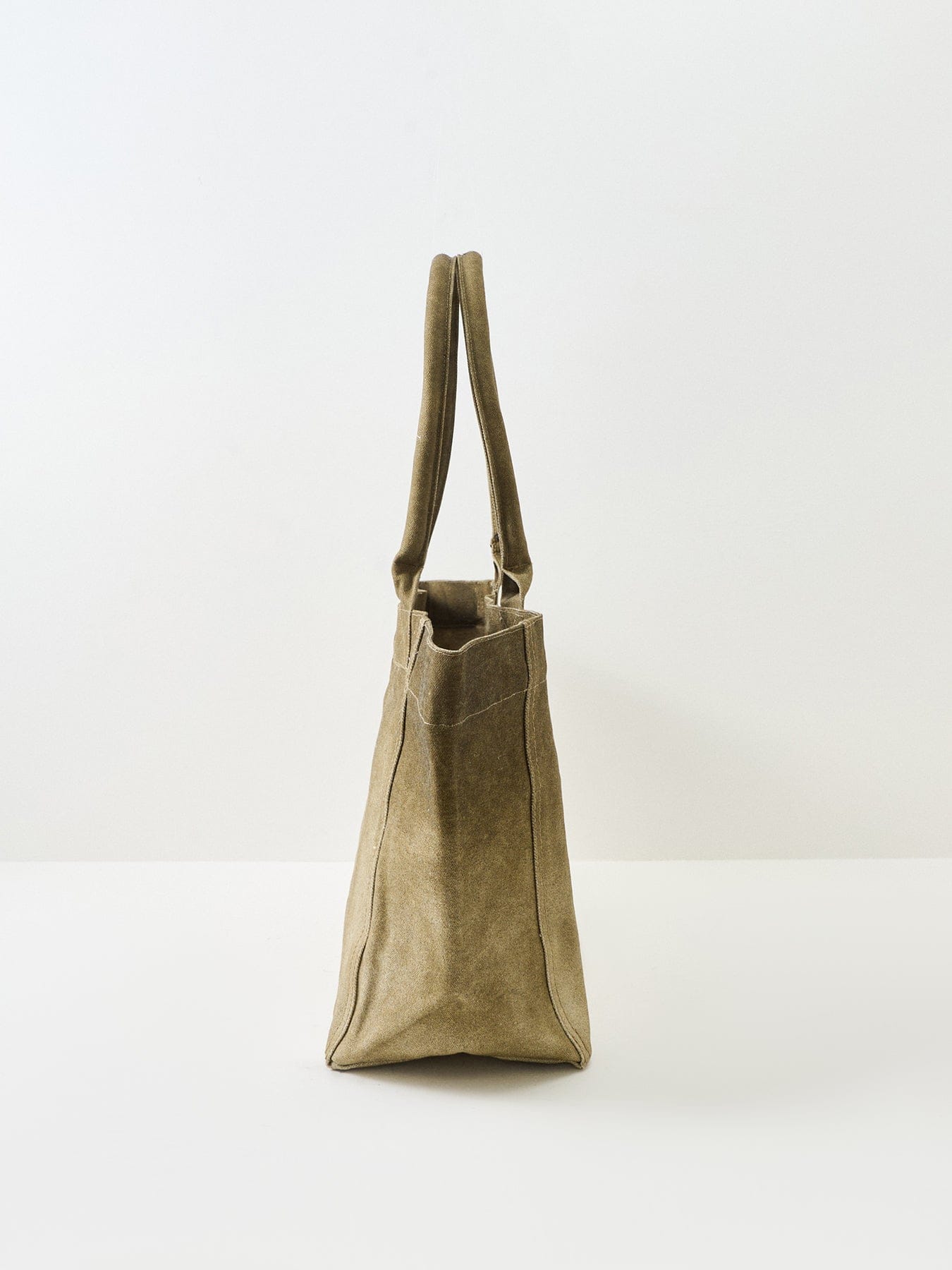 Isabel Marant Yenky Zipped Tote Bag Khaki