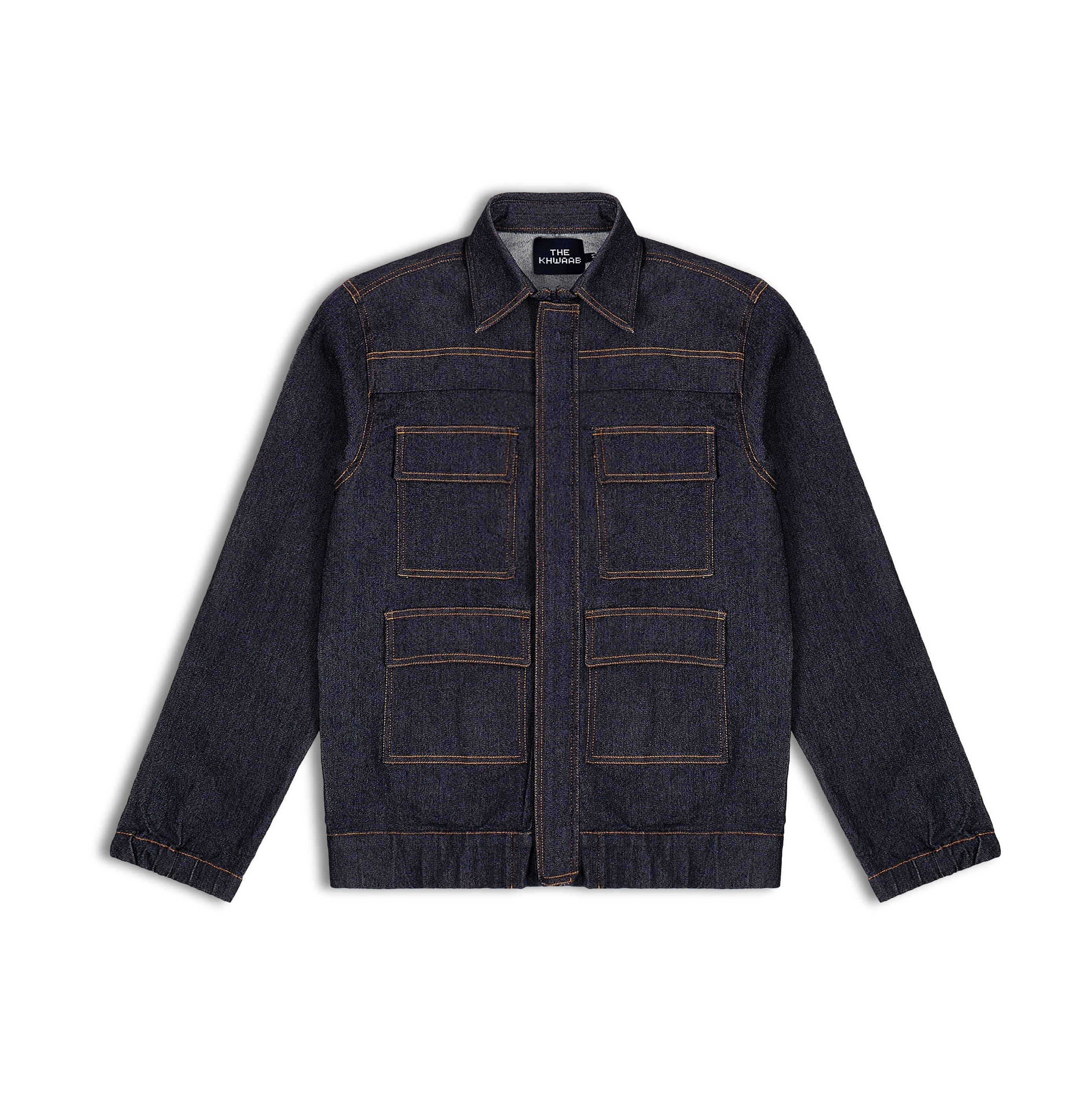 The Khwaab Denim Utility Jacket