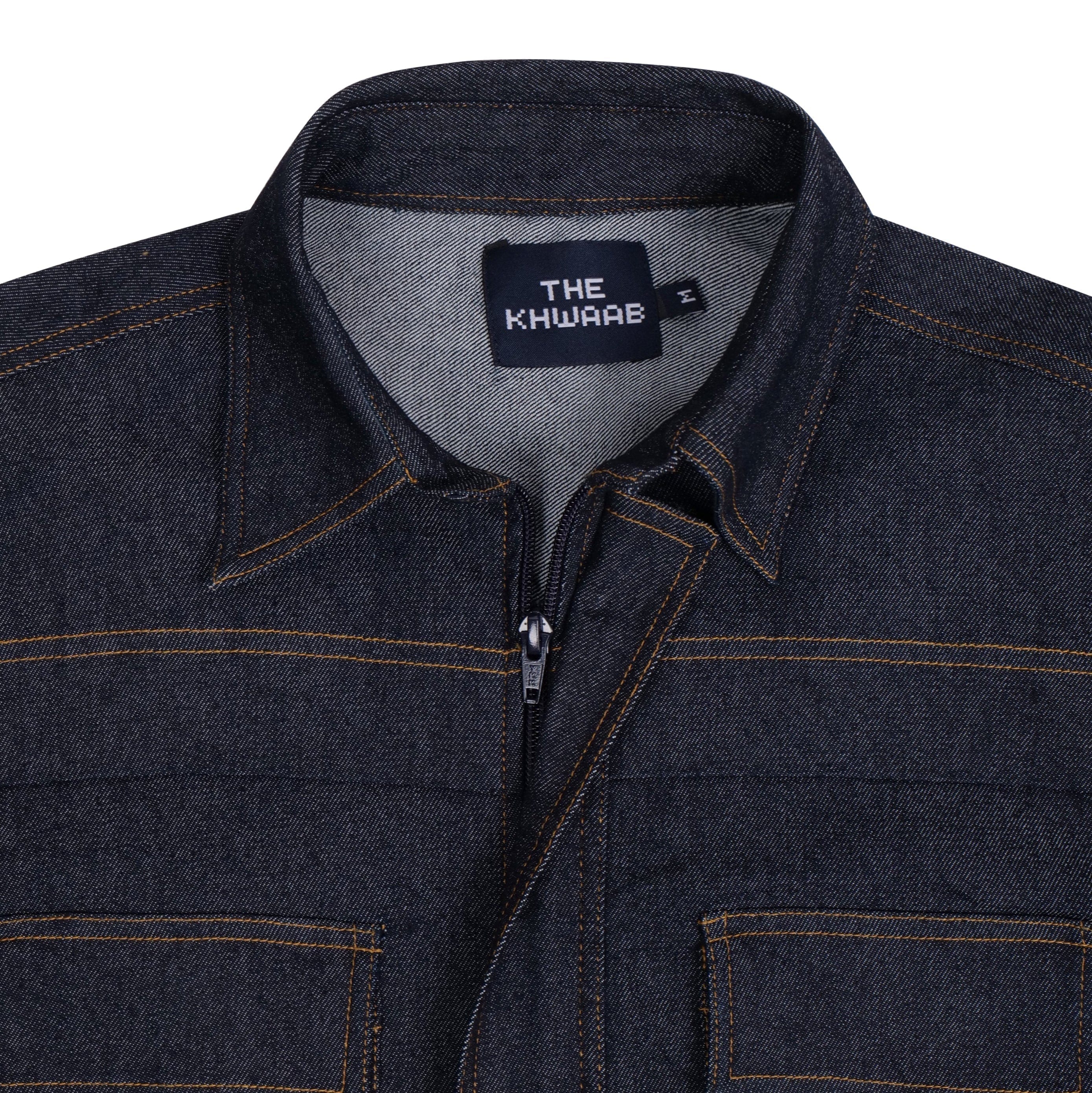The Khwaab Denim Utility Jacket