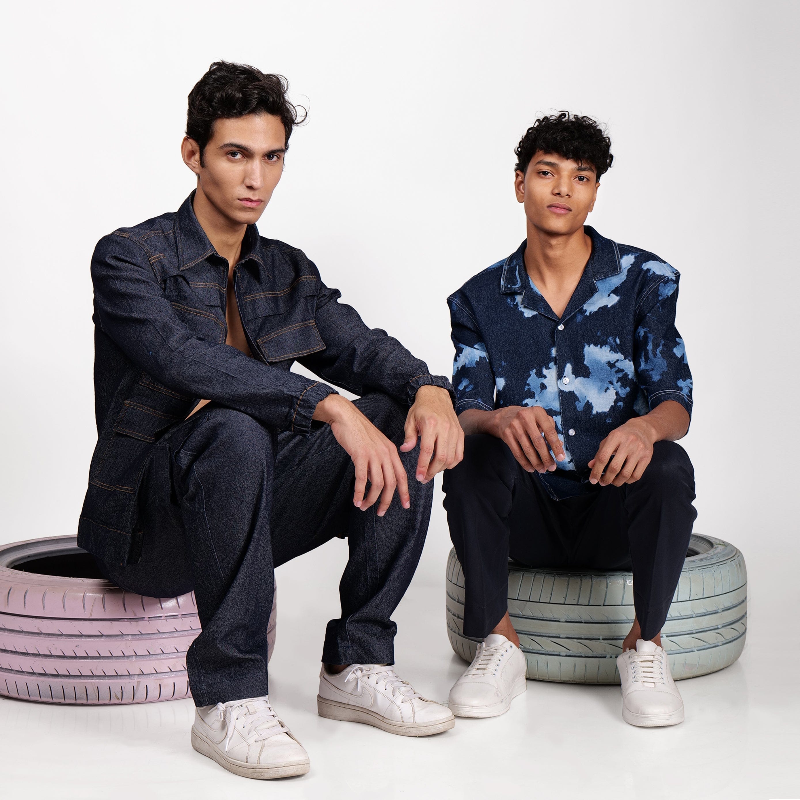The Khwaab Denim Utility Jacket