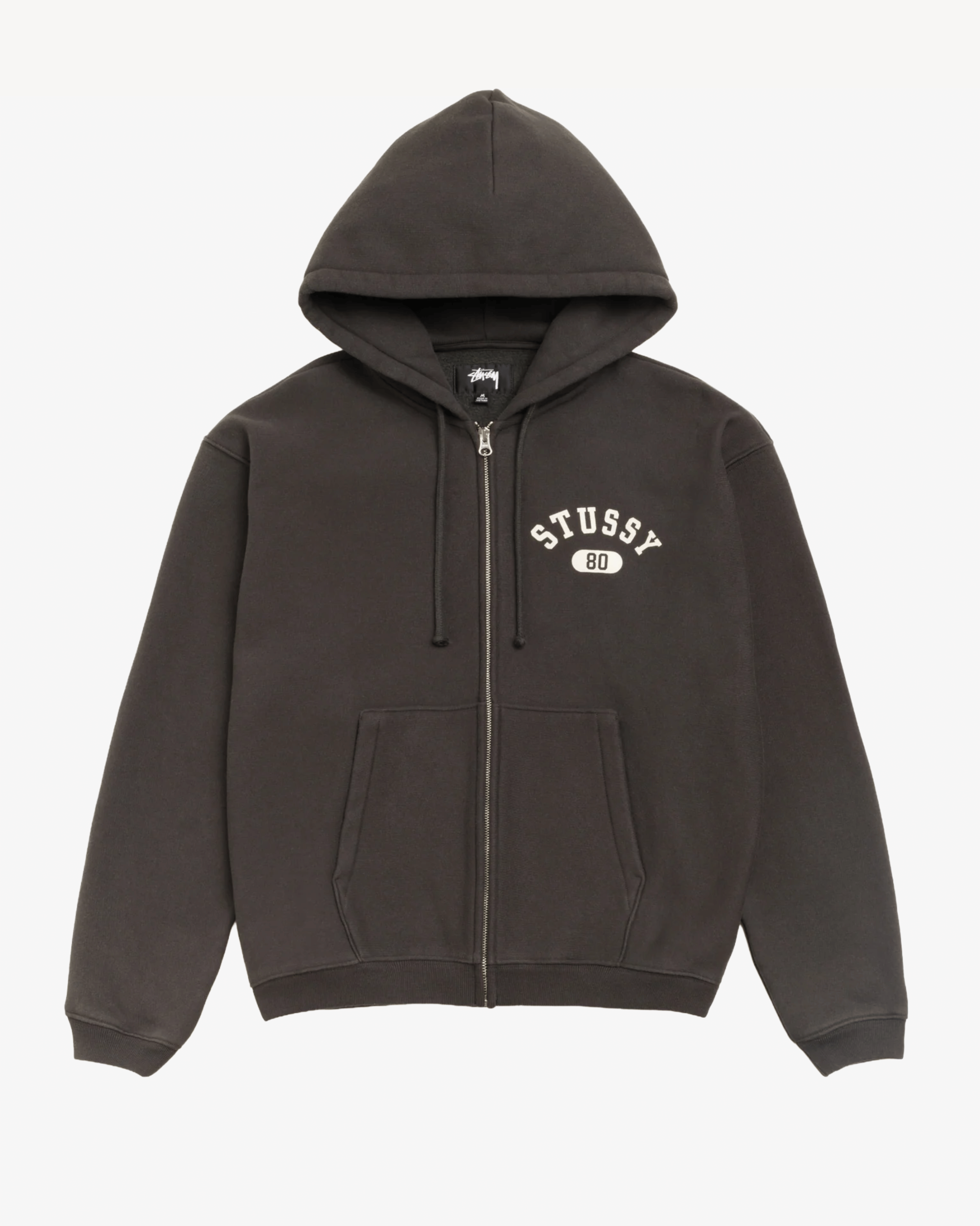 Stüssy - Men's Varsity Zip Hood - (Black)