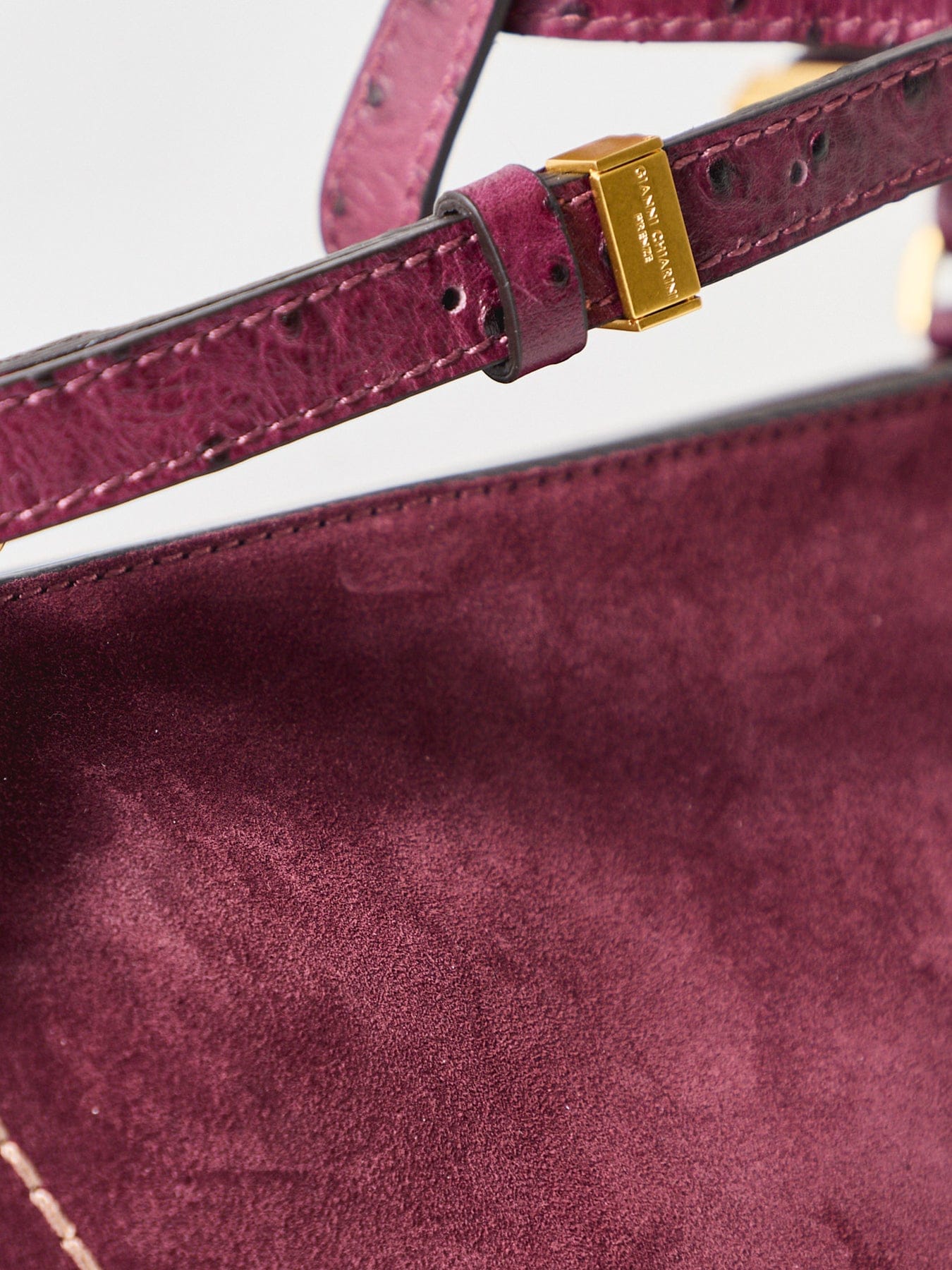 Gianni Chiarini Bloom Suede Tote Bag Brown