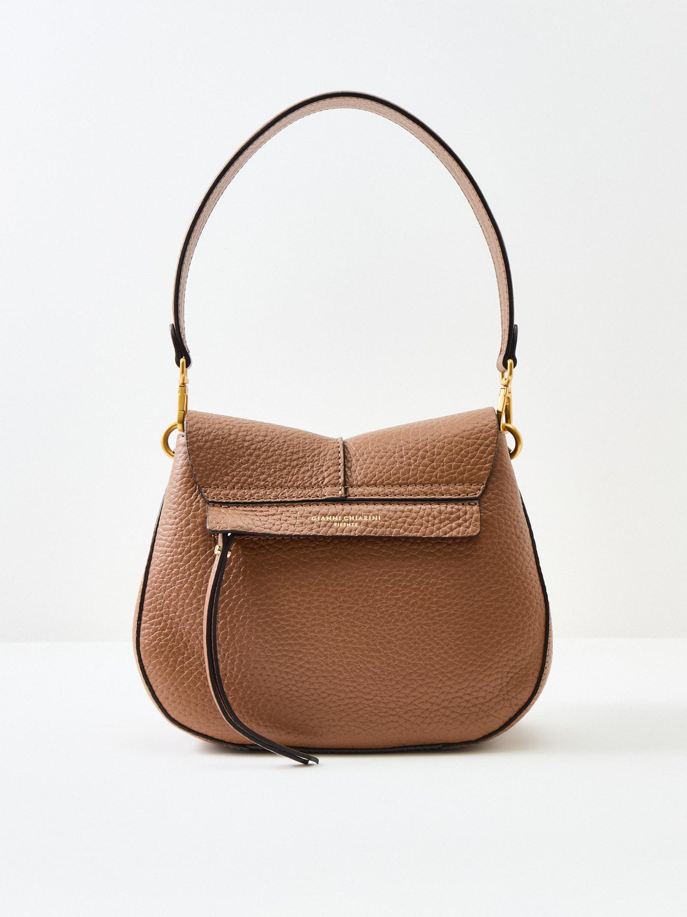 Gianni Chiarini New Helena Round Large Tote Bag Tan